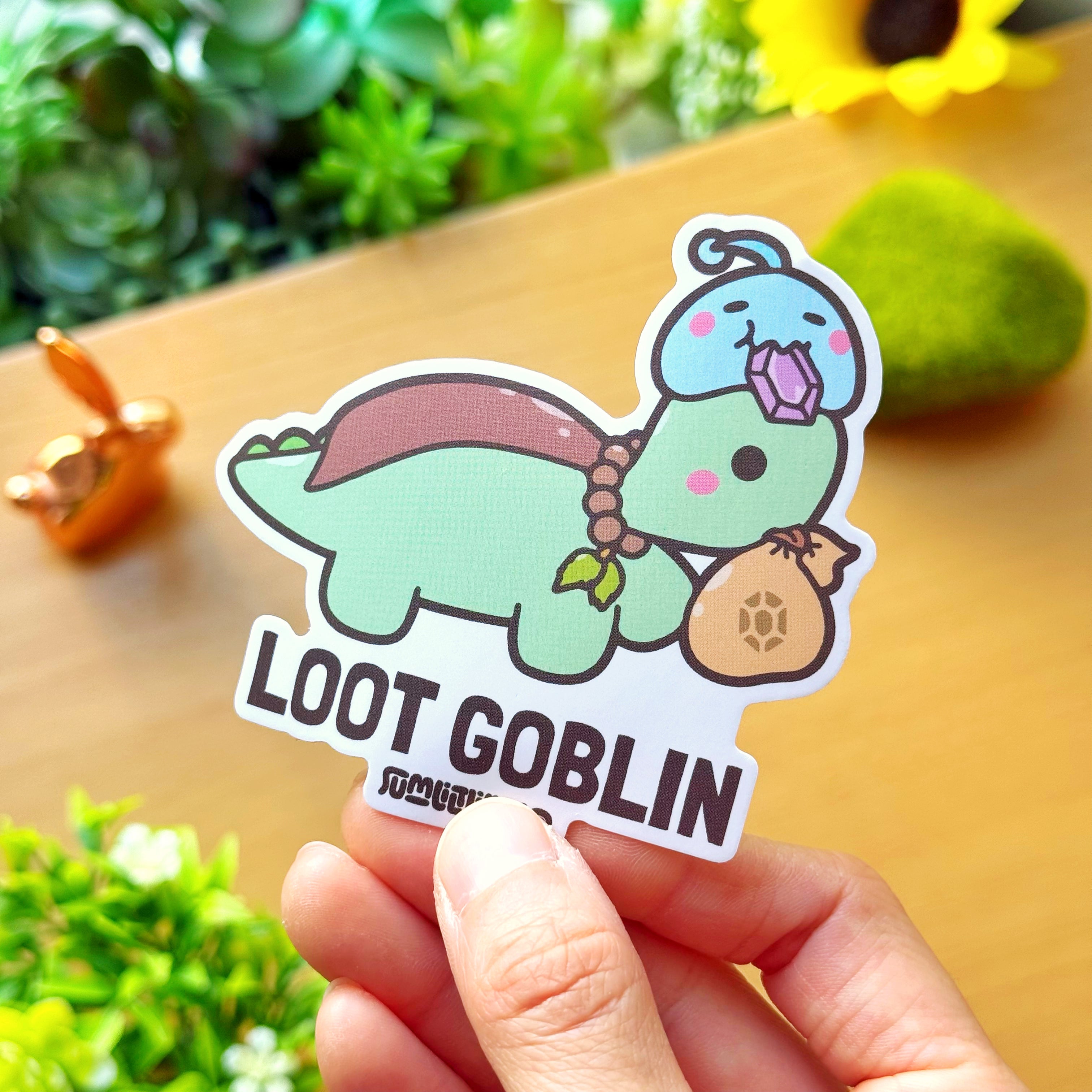 Vinyl Sticker - Loot Goblin