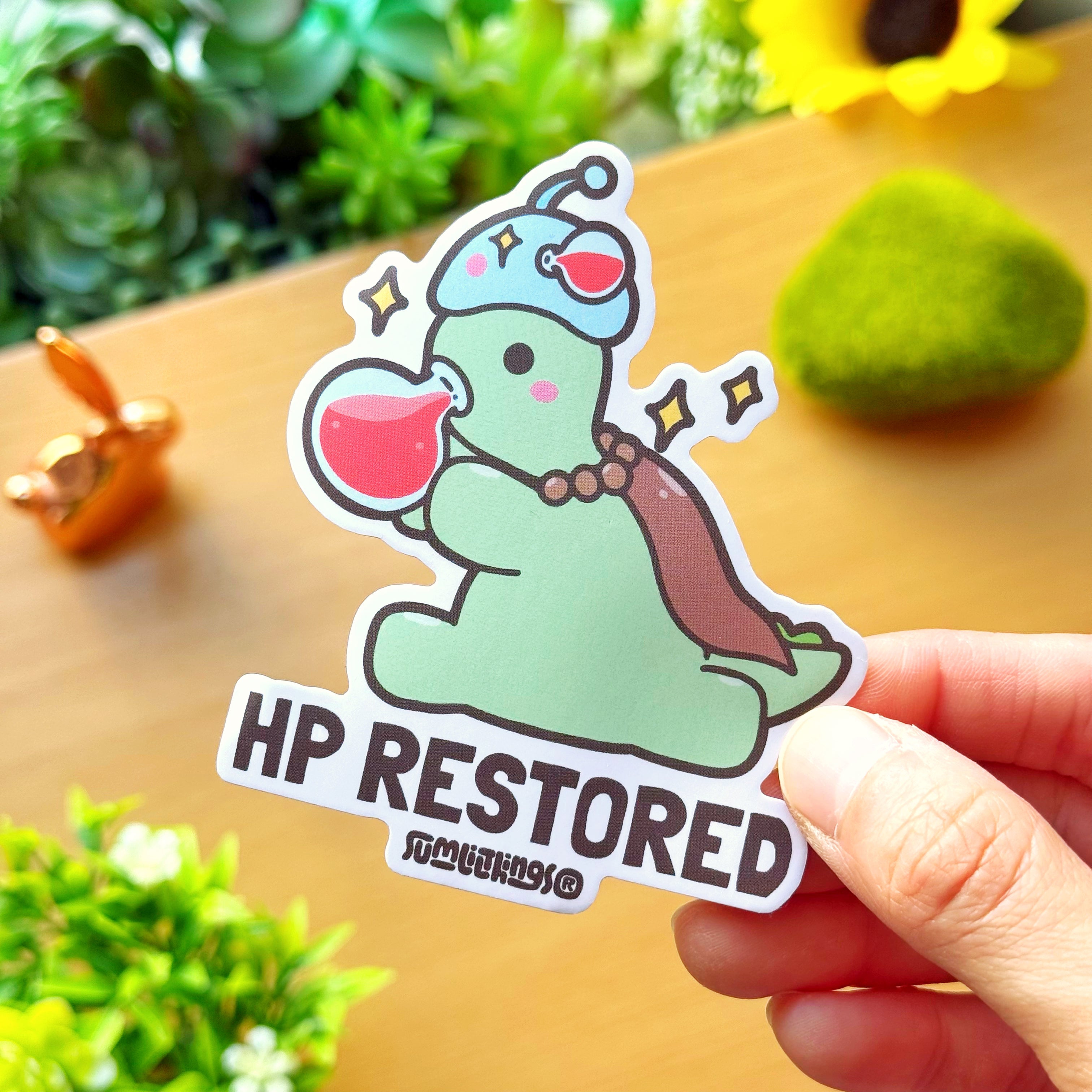 Vinyl Sticker - HP Restored