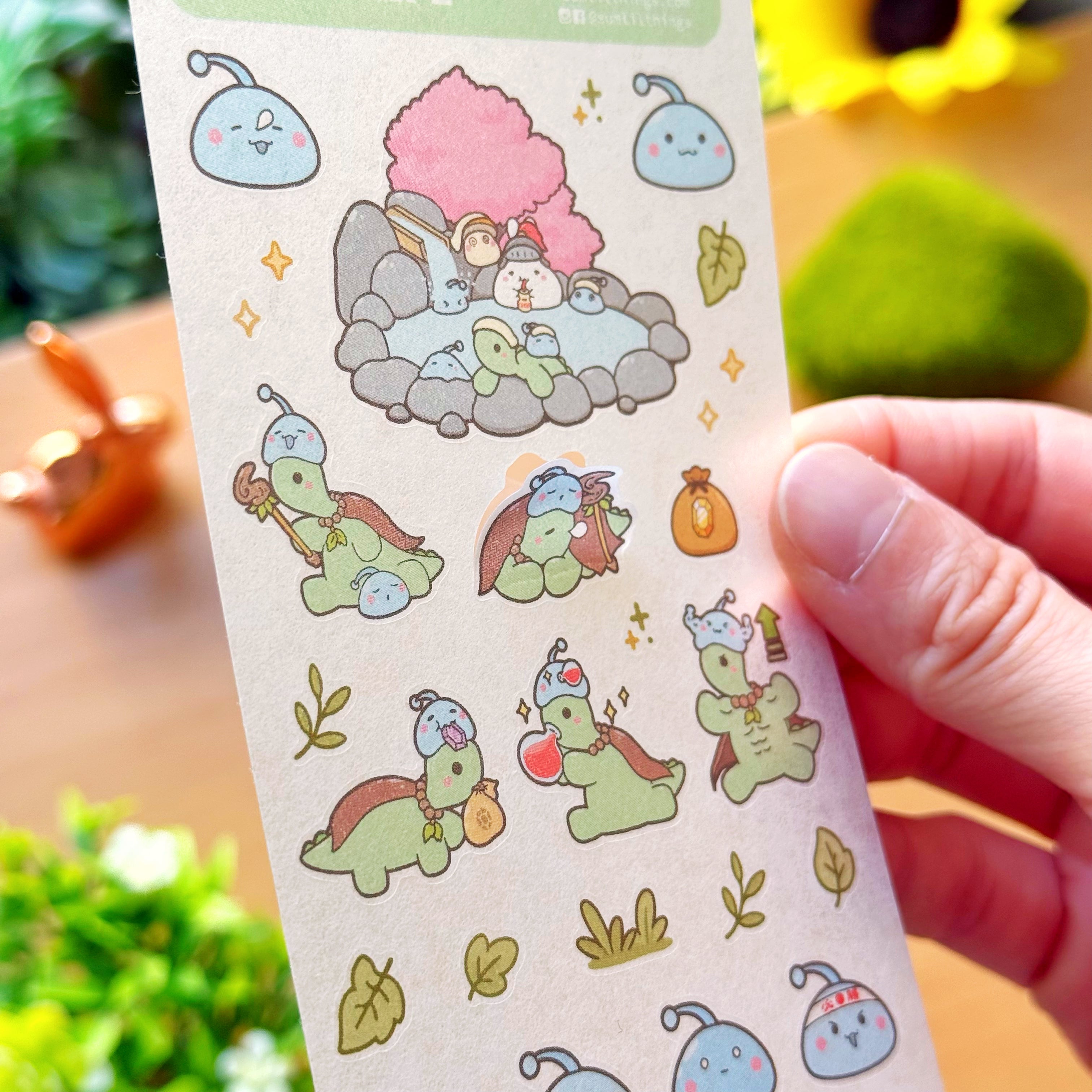 Washi Sticker - Lil' Beast Tamer Life