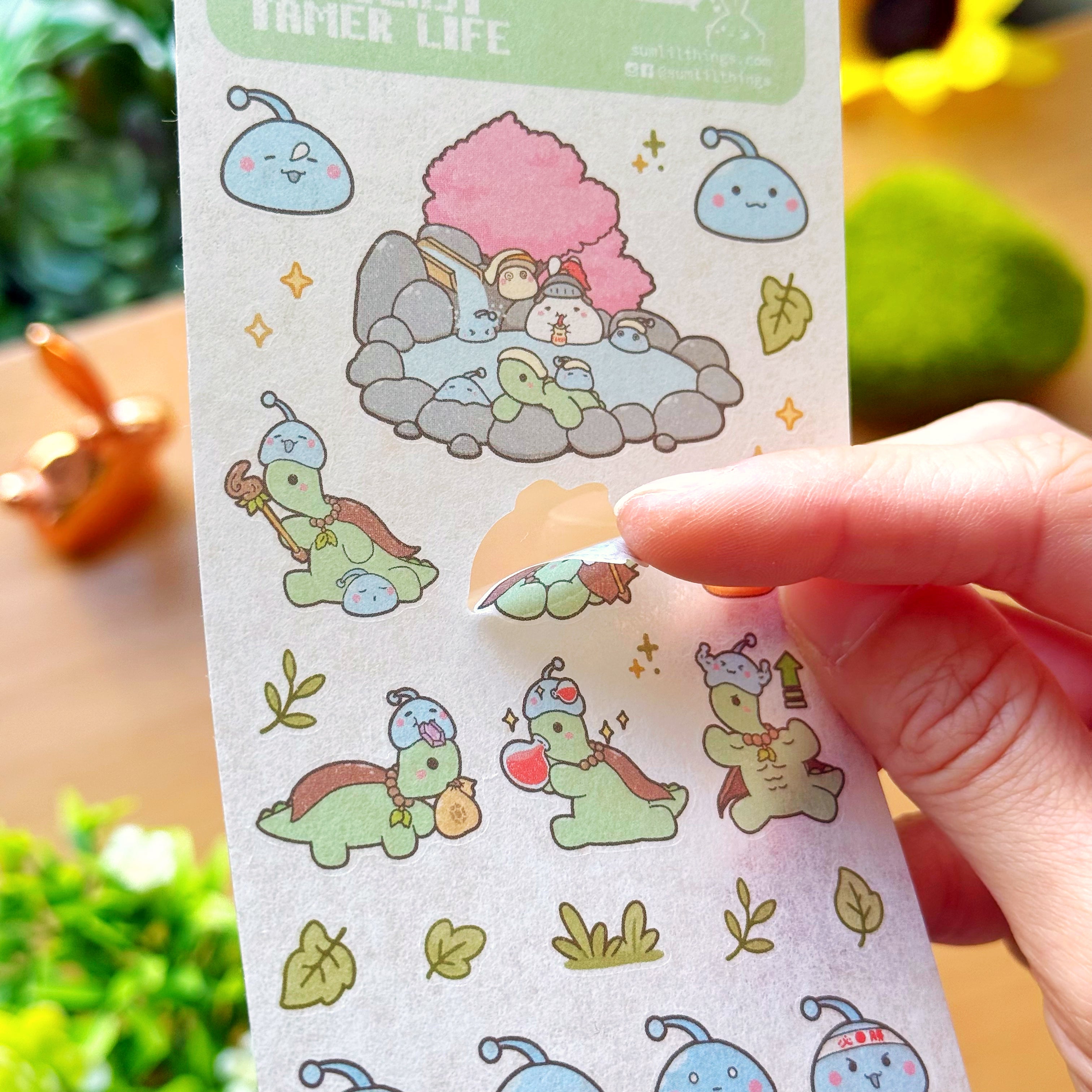 Washi Sticker - Lil' Beast Tamer Life