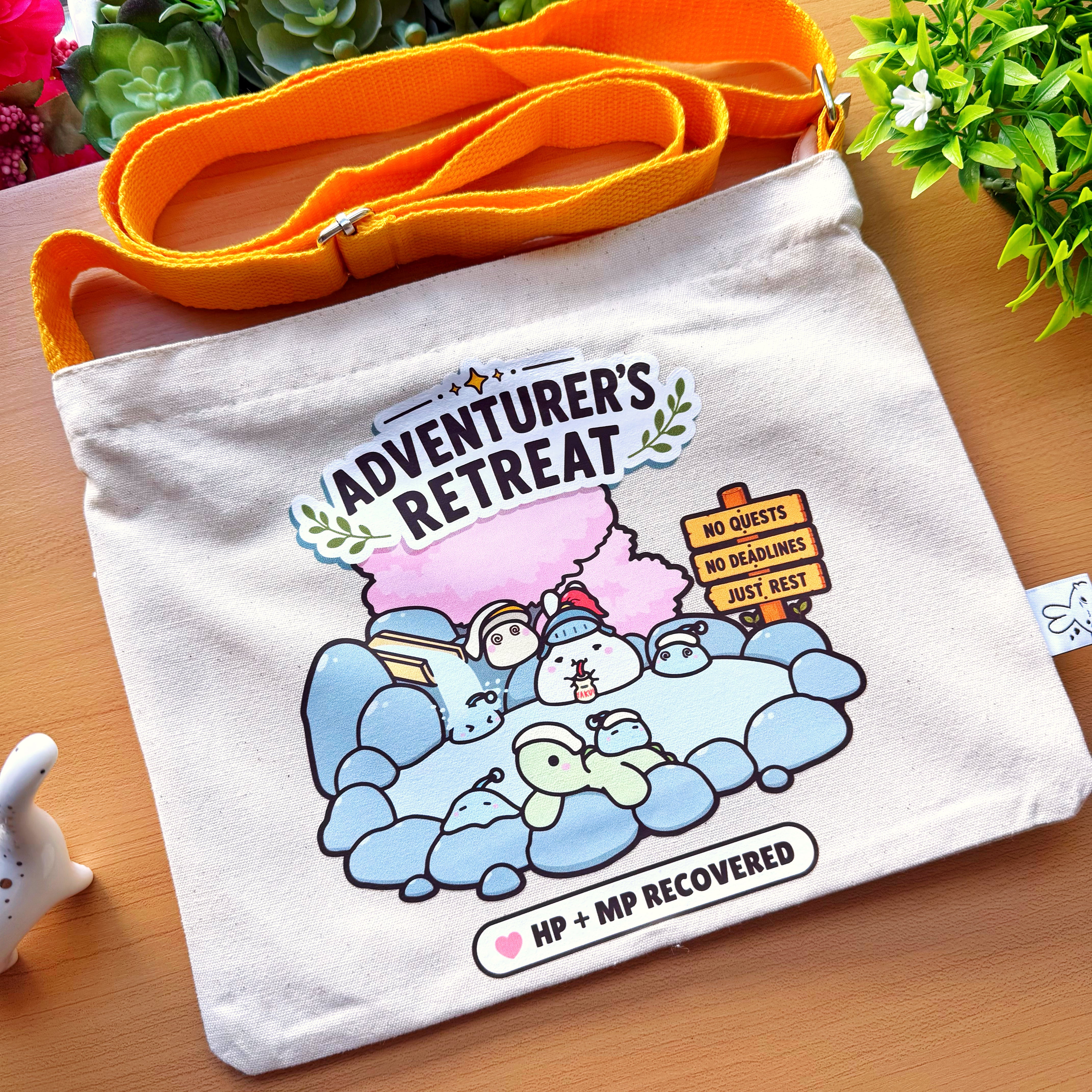 Journal Bag - Adventurer's Retreat (Zipper & Divider)