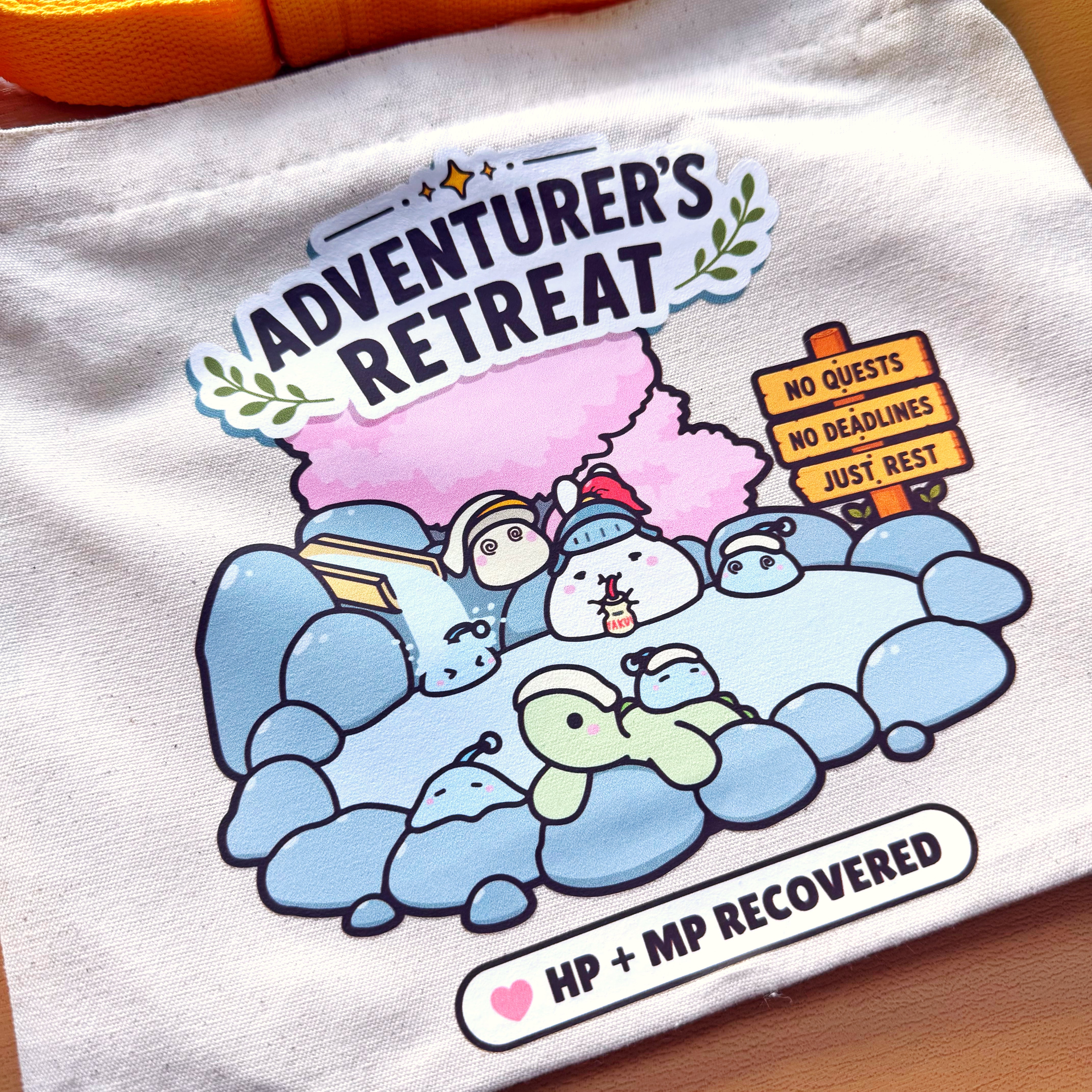 Journal Bag - Adventurer's Retreat (Zipper & Divider)