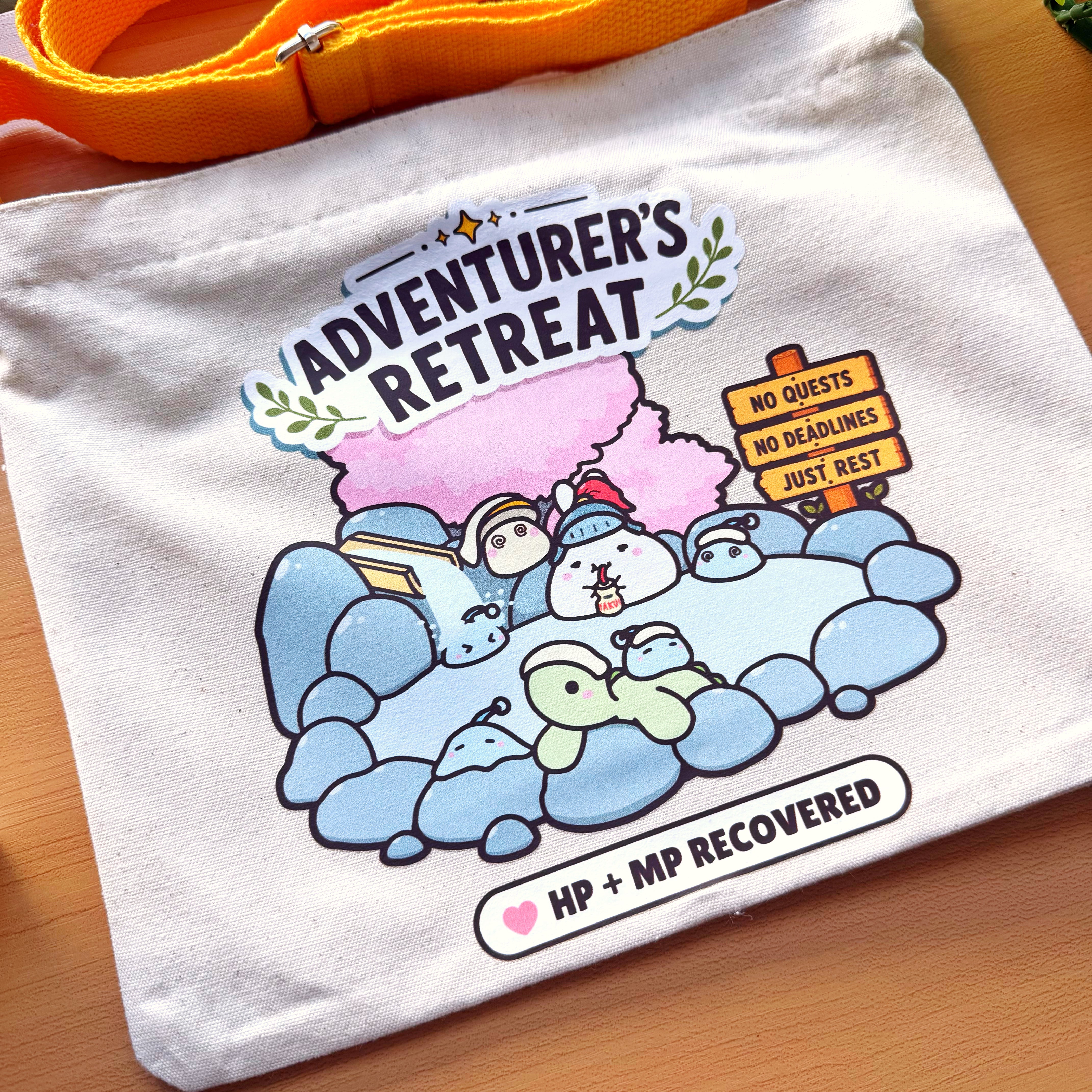 Journal Bag - Adventurer's Retreat (Zipper & Divider)