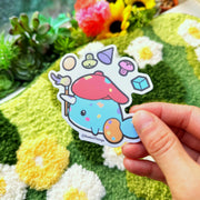 Vinyl Sticker - Narnar the Artist (Materials)