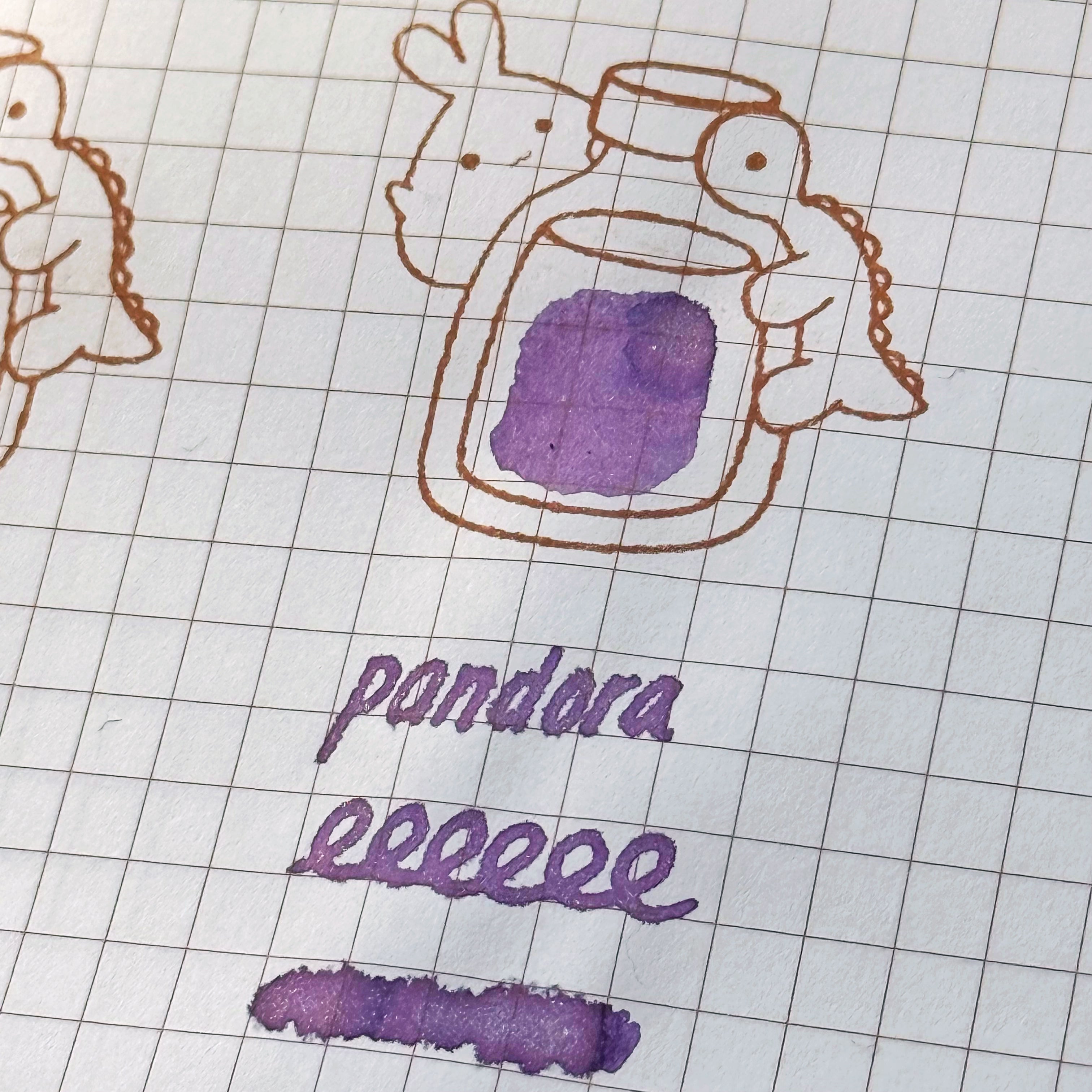 Pandora (Shimmer Fountain Pen Ink)