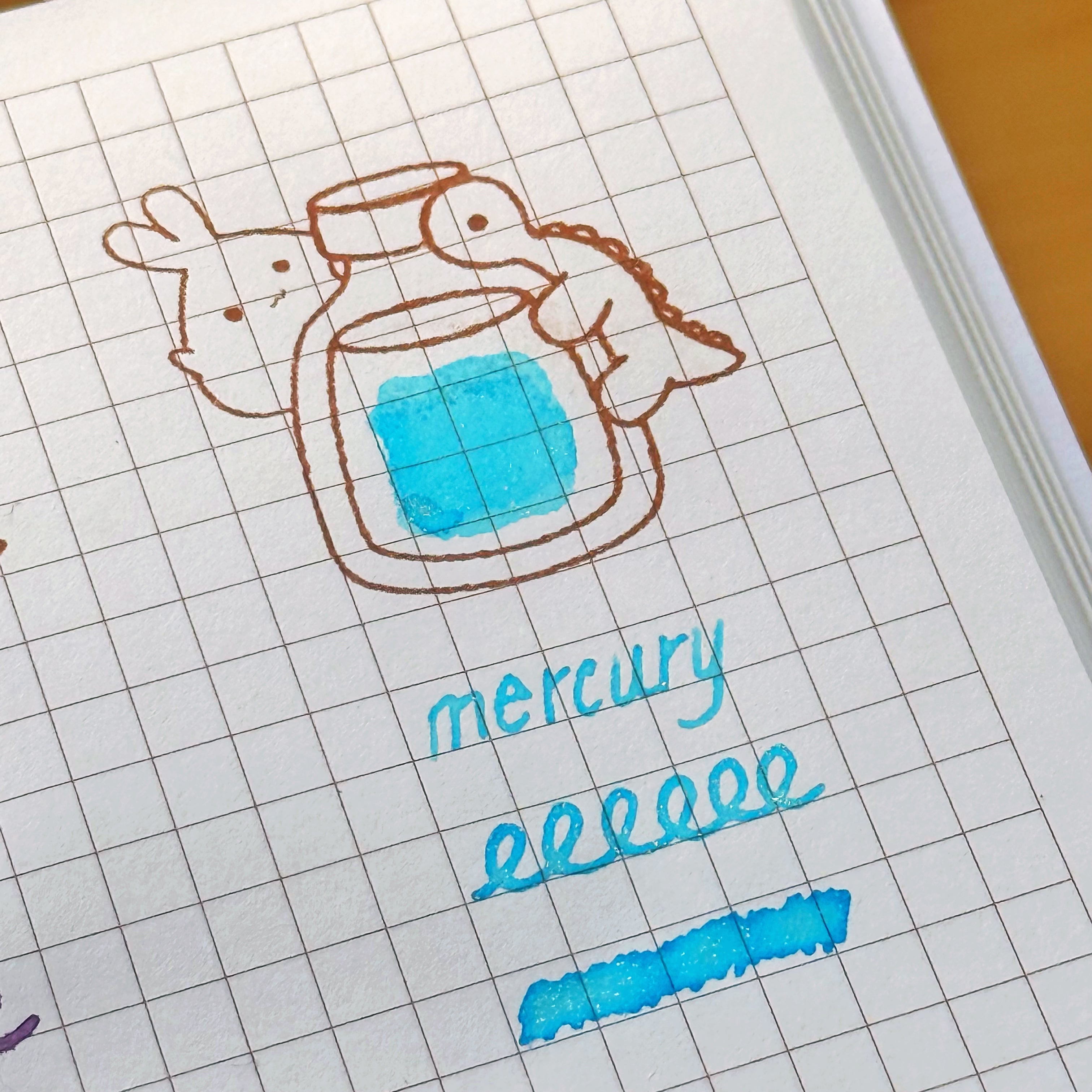 Mercury (Shimmer Fountain Pen Ink)