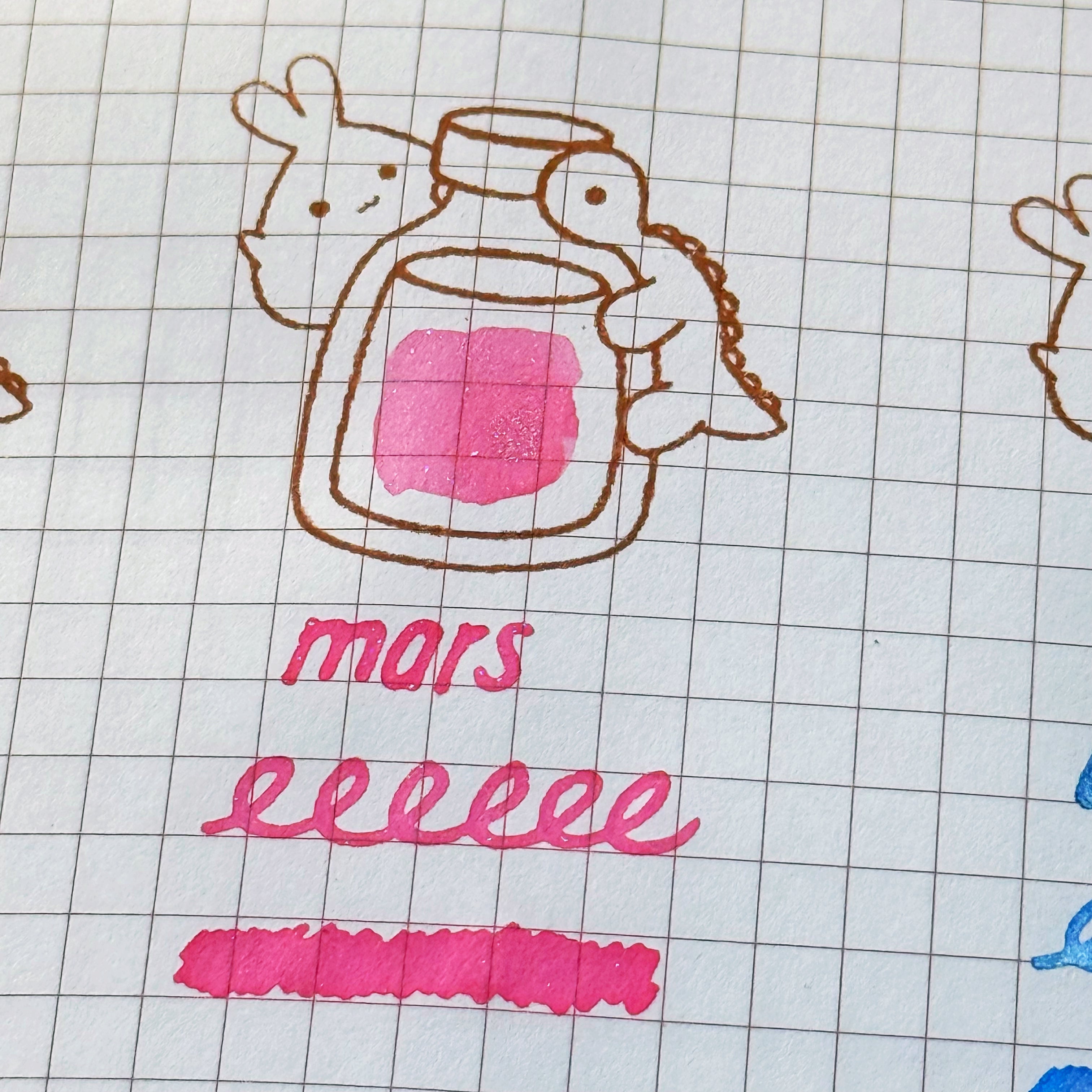 Mars (Shimmer Fountain Pen Ink)