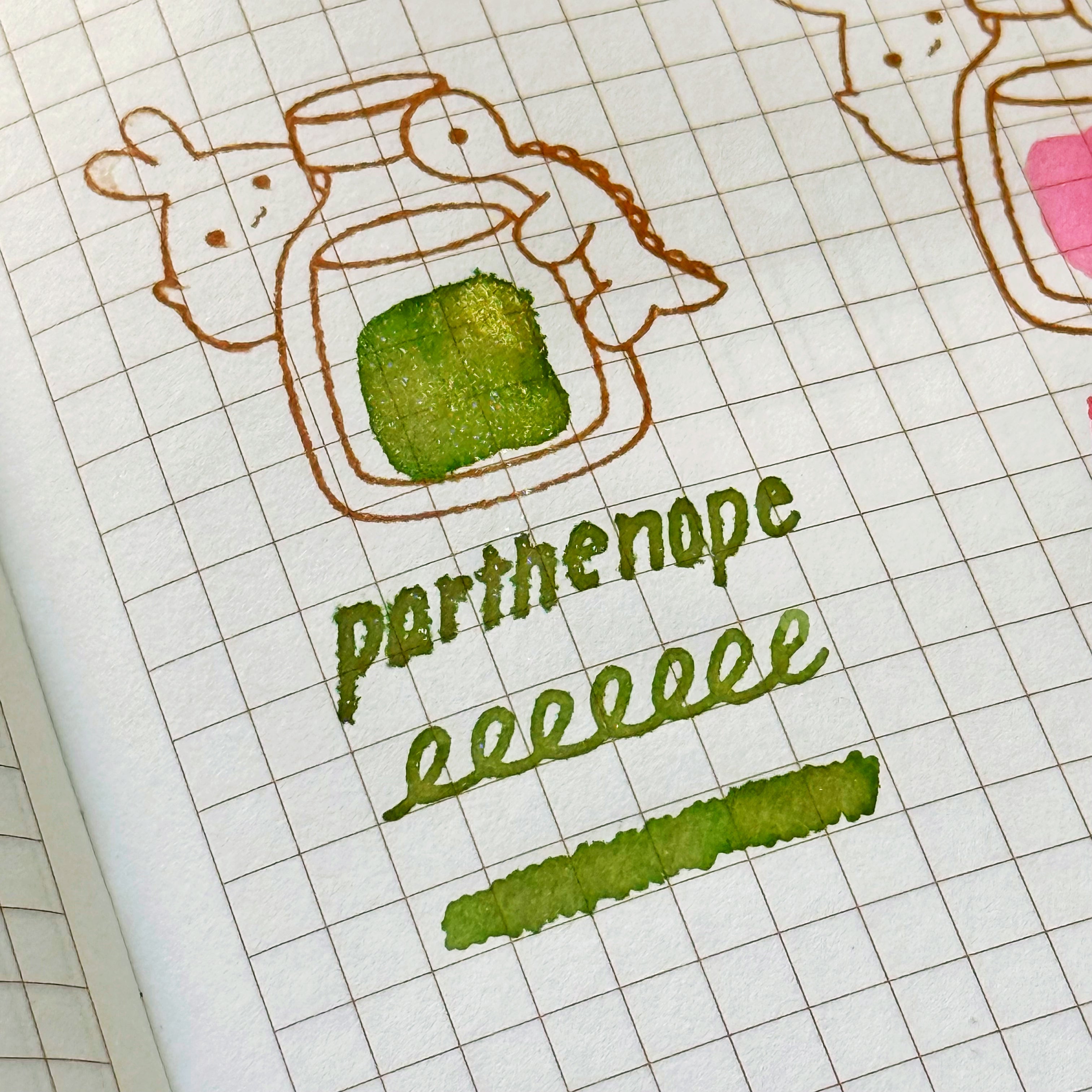 Parthenope (Shimmer Fountain Pen Ink)
