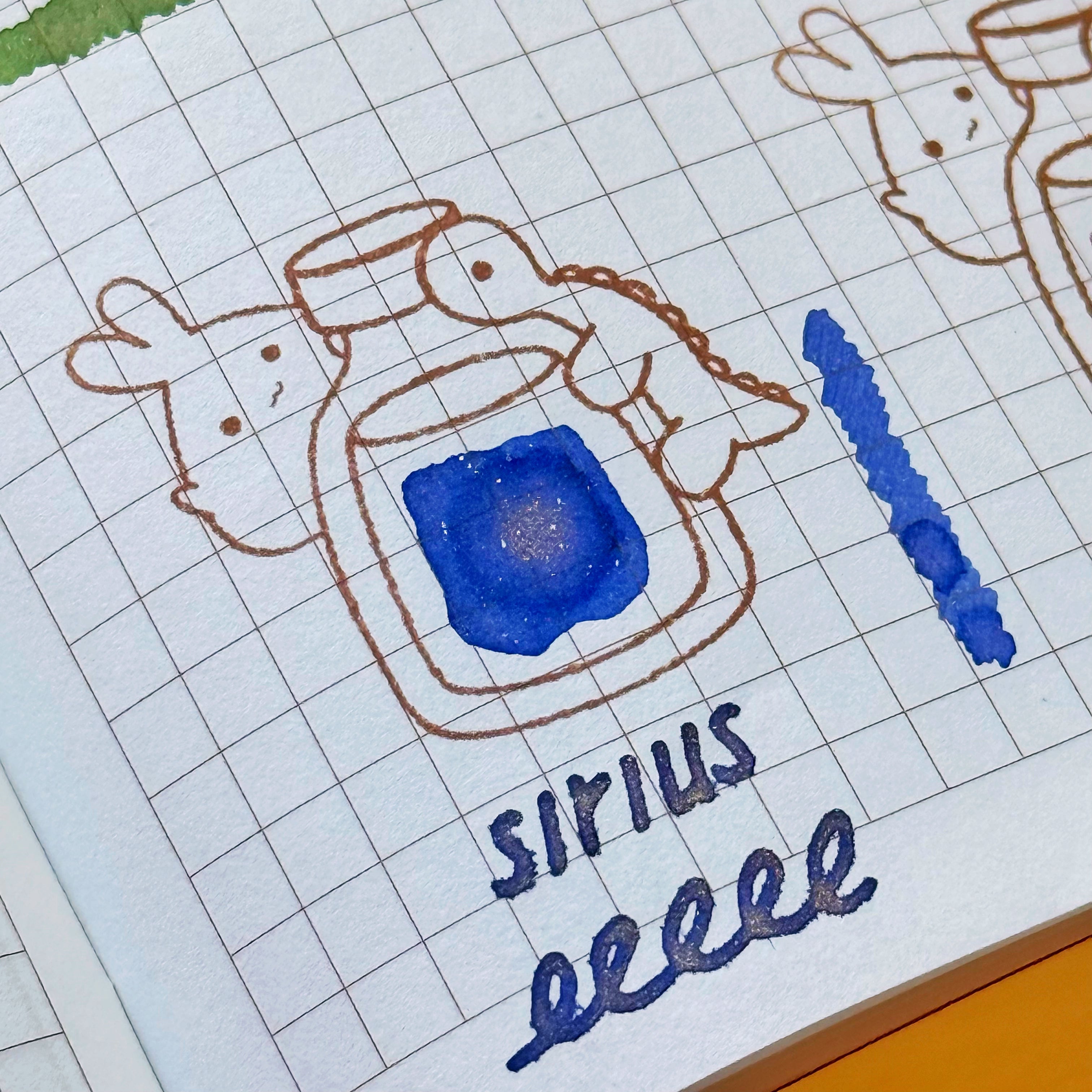 Sirius (Shimmer Fountain Pen Ink)
