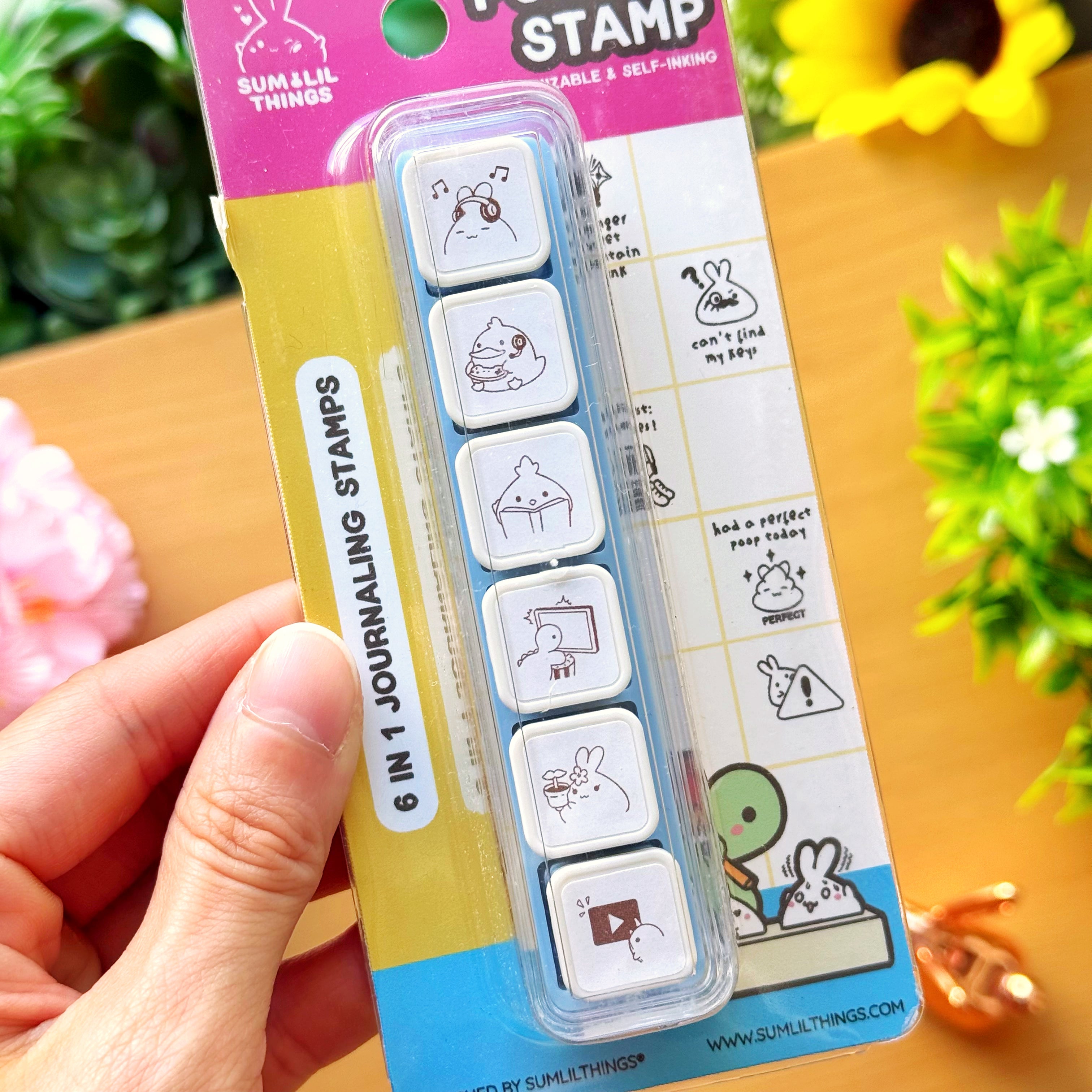 6-in-1 Removable Punch Stamp - Homebody