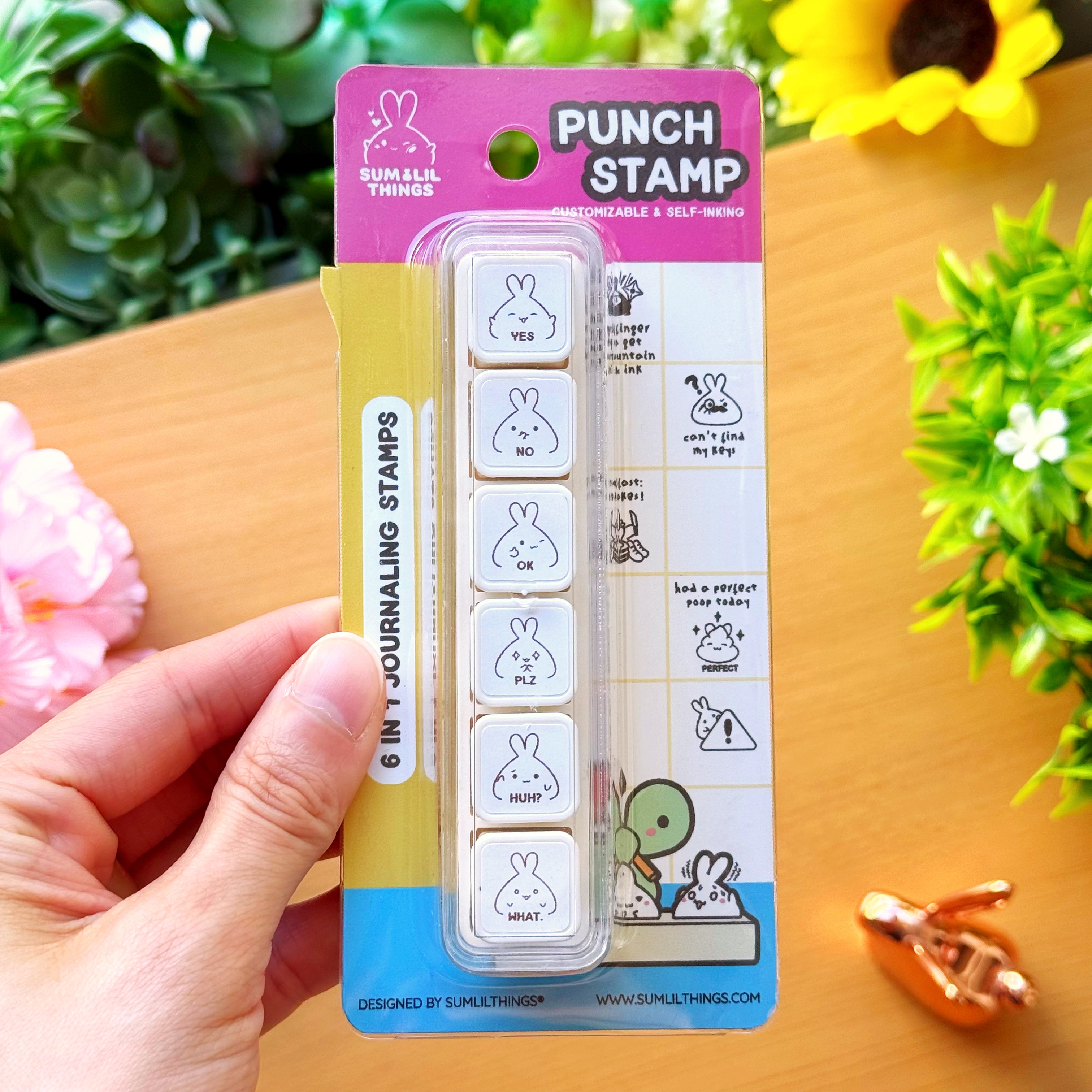 6-in-1 Removable Punch Stamp - Lil Says