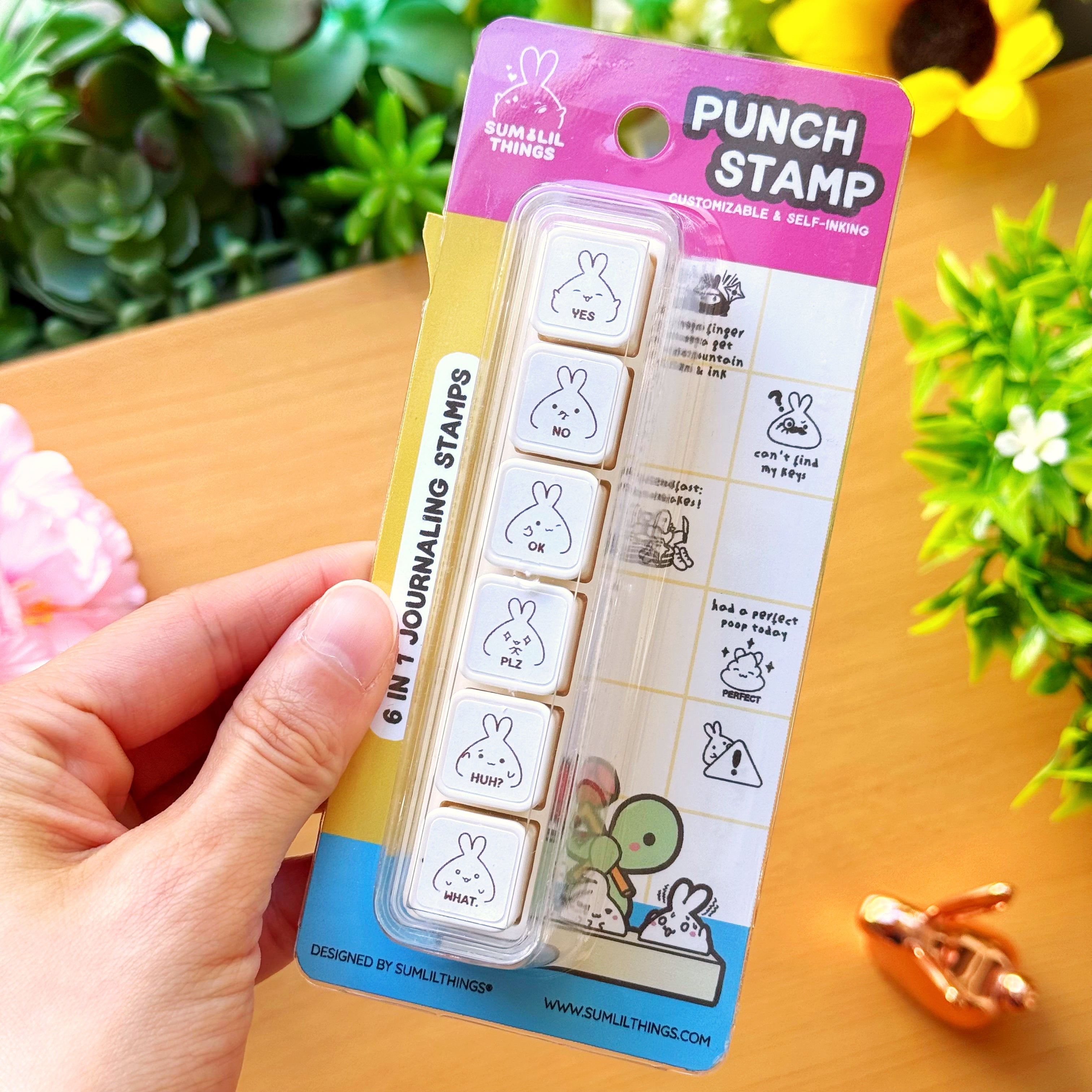 6-in-1 Removable Punch Stamp - Lil Says