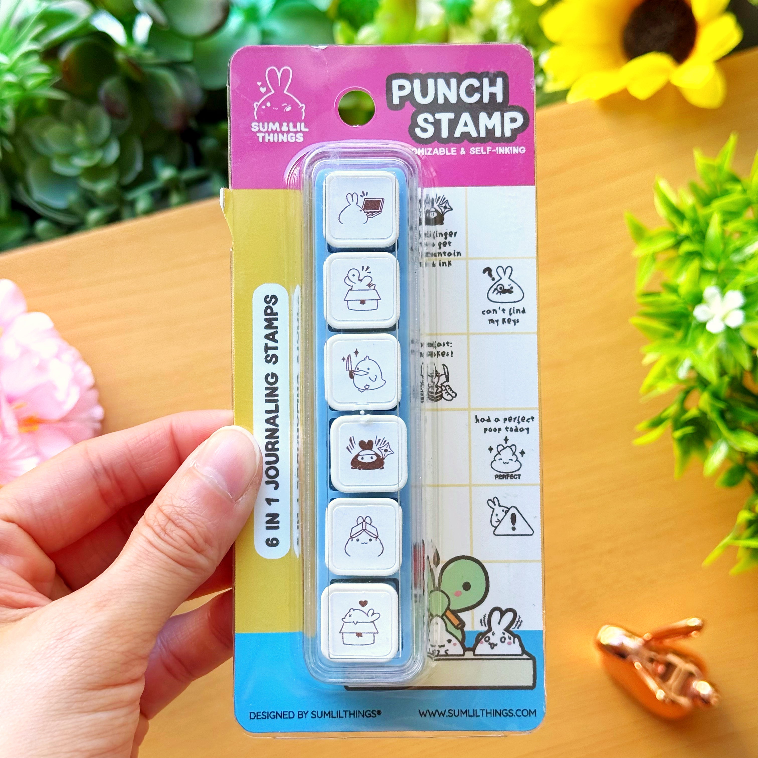 6-in-1 Removable Punch Stamp - Everyday Shenanigans