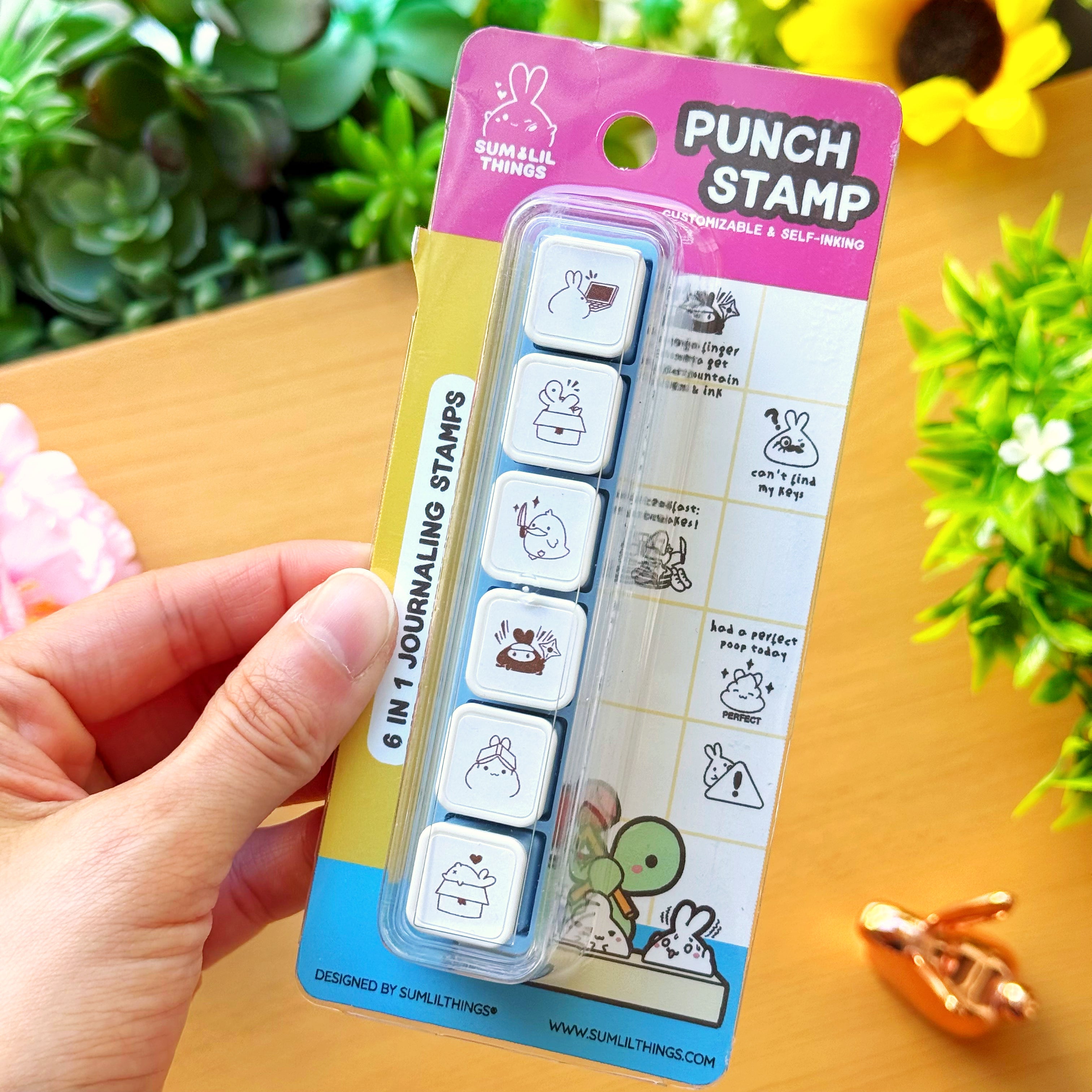 6-in-1 Removable Punch Stamp - Everyday Shenanigans