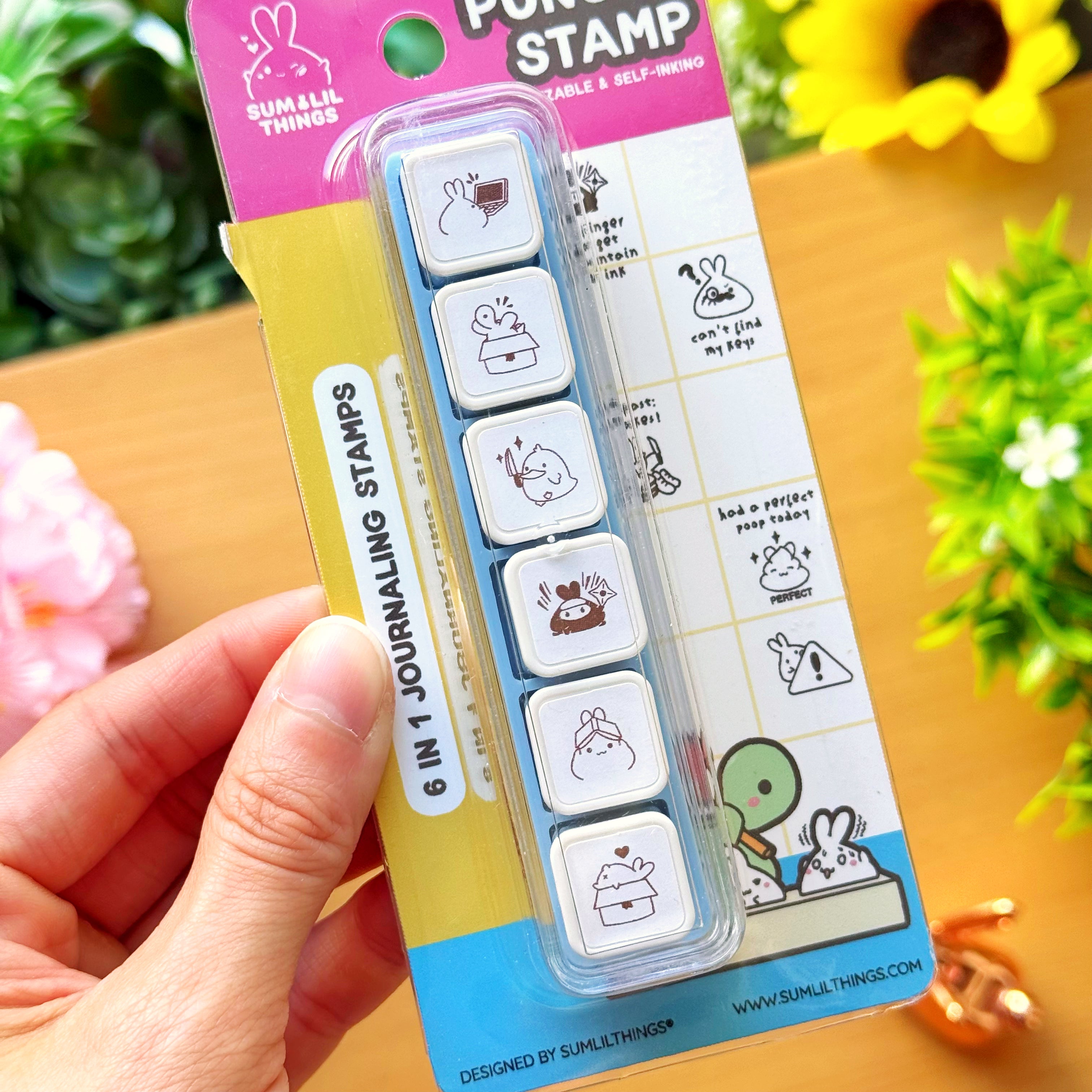 6-in-1 Removable Punch Stamp - Everyday Shenanigans
