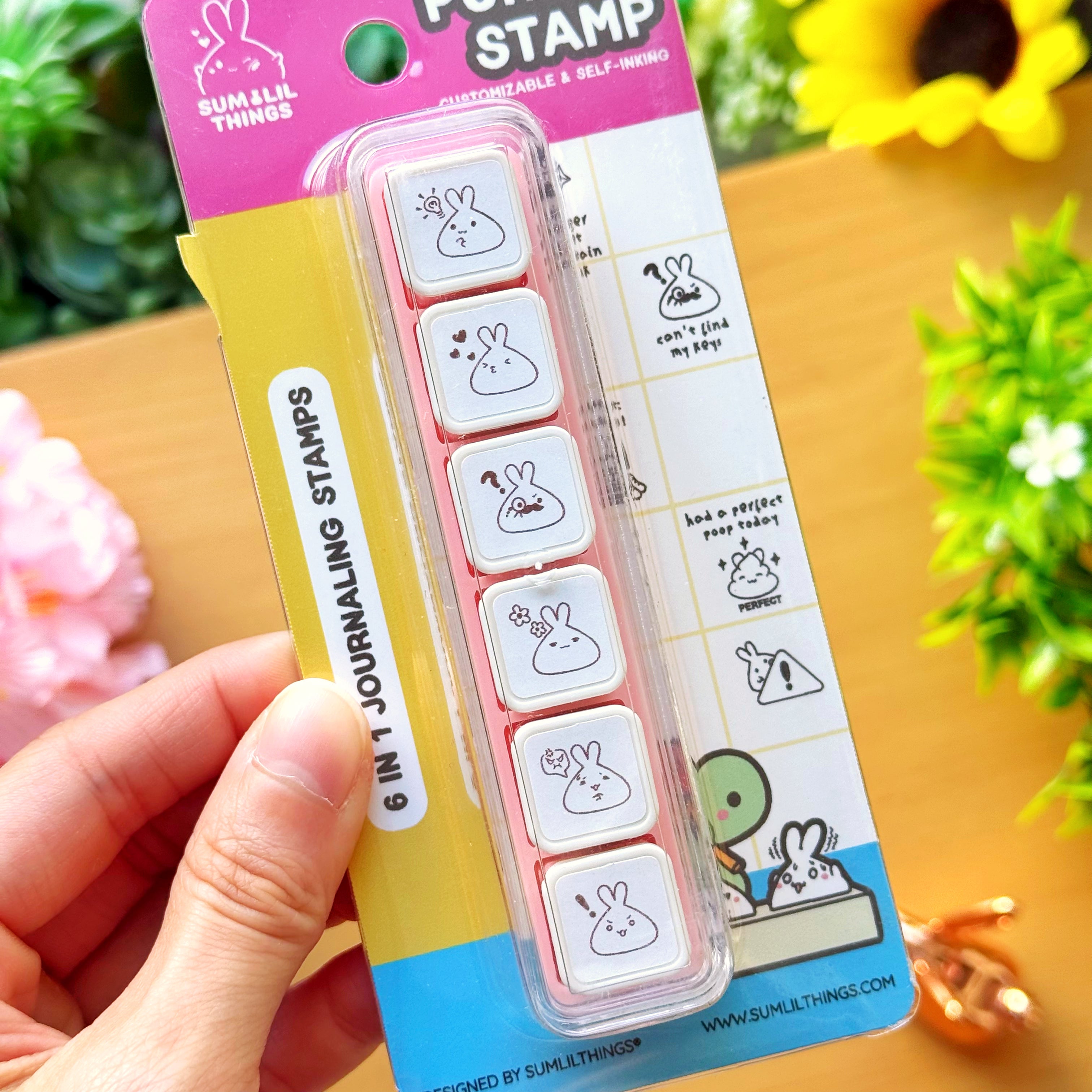 6-in-1 Removable Punch Stamp - Lil' Expressions
