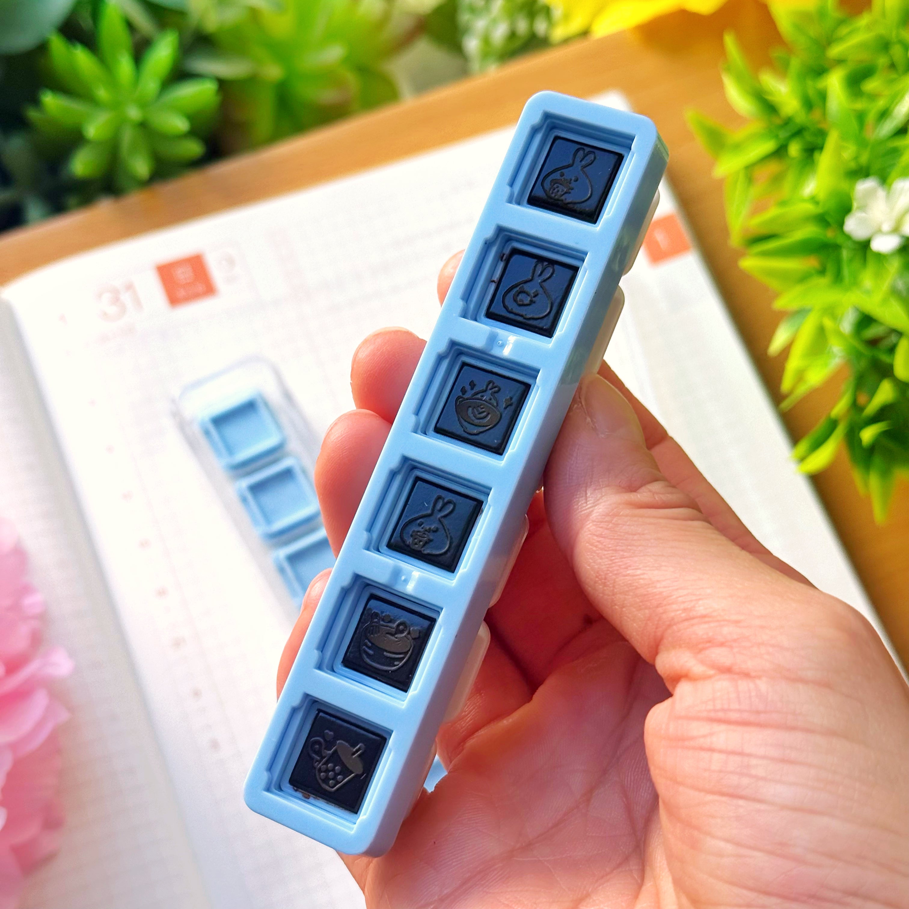 6-in-1 Removable Punch Stamp FULL SET (17 Designs)