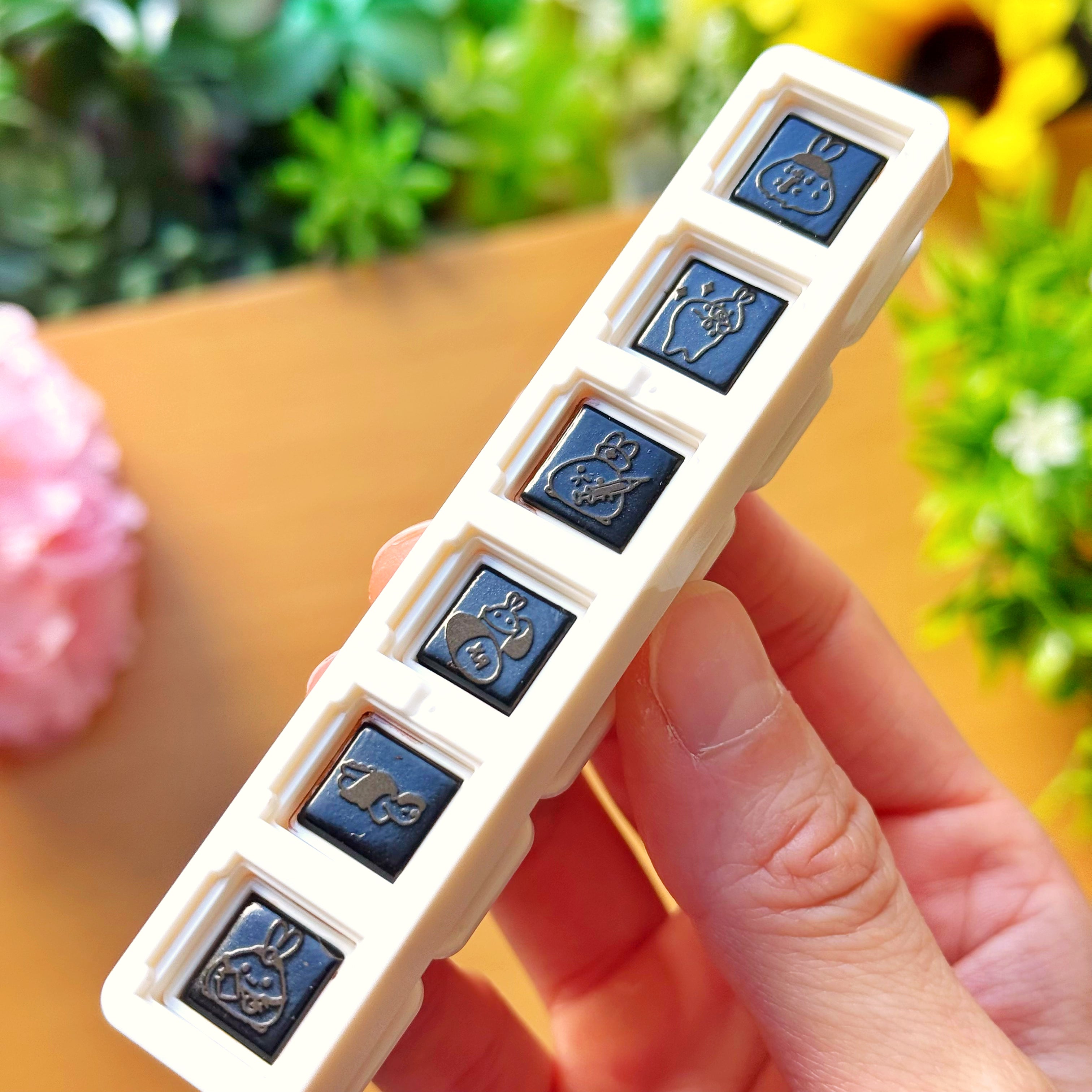 6-in-1 Removable Punch Stamp - Health & Wellness