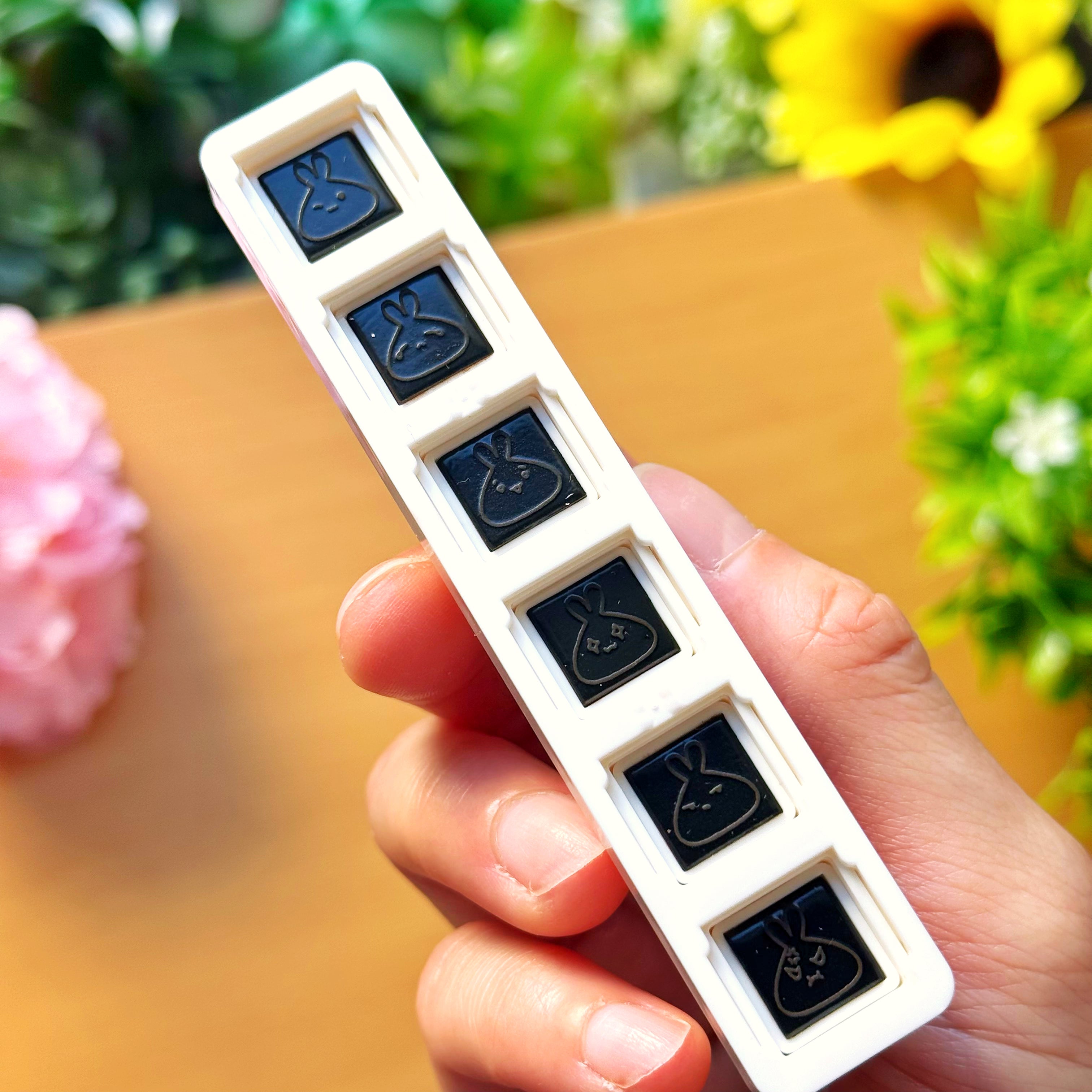 6-in-1 Removable Punch Stamp - Lil' Moods