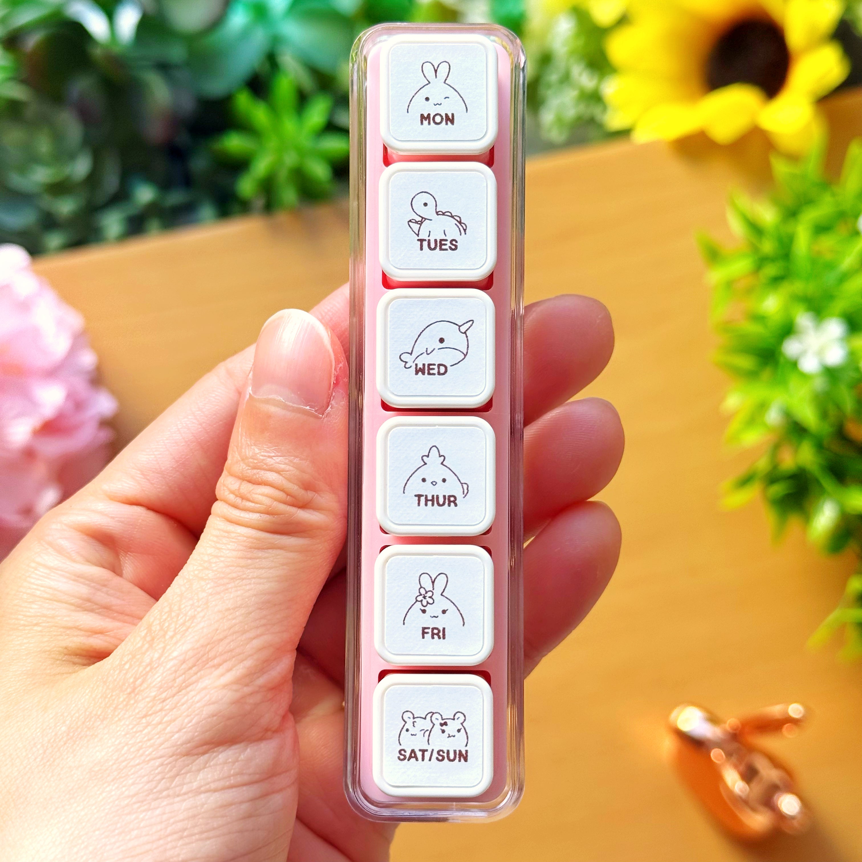 6-in-1 Removable Punch Stamp - Days of the Week