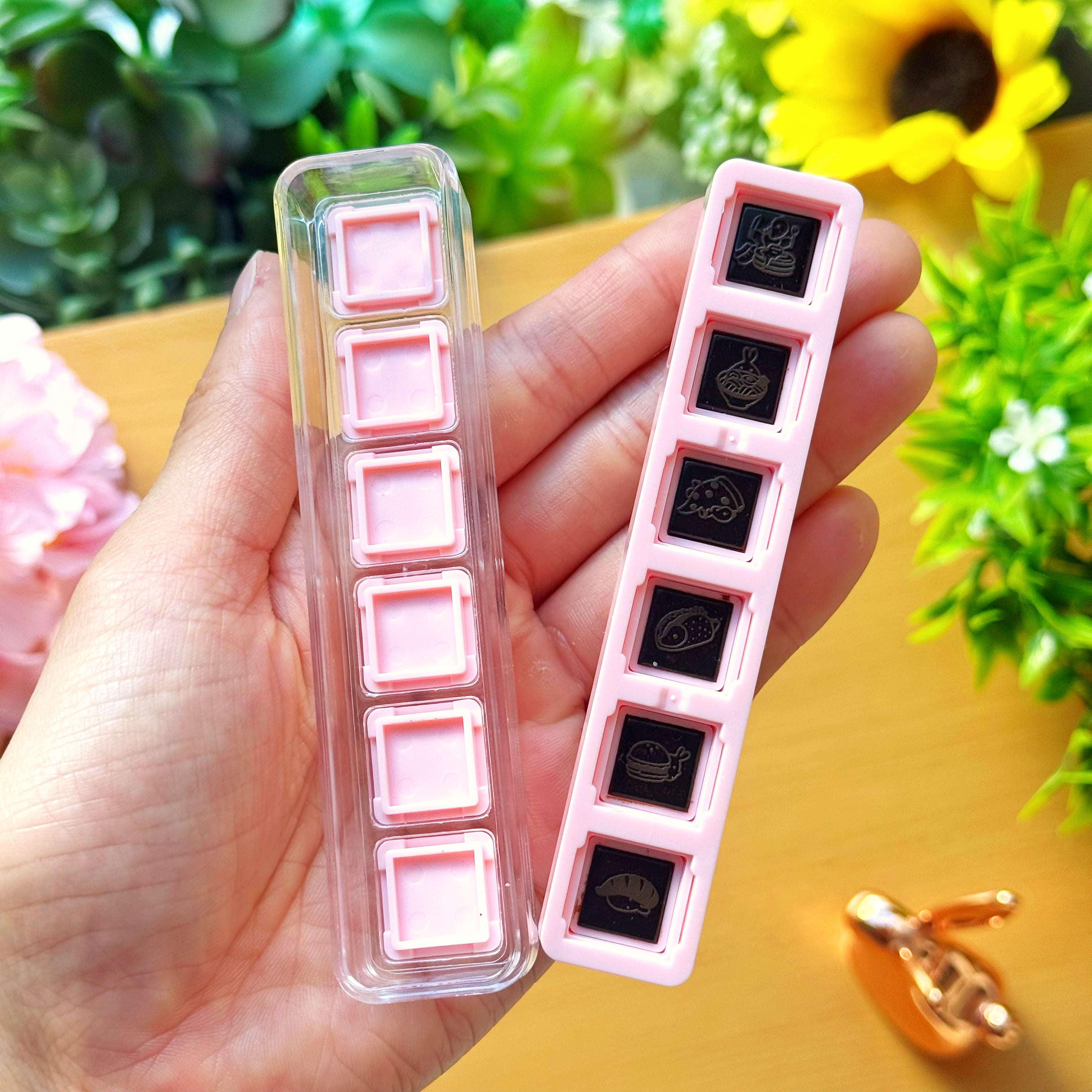6-in-1 Removable Punch Stamp - Foodie Favorites