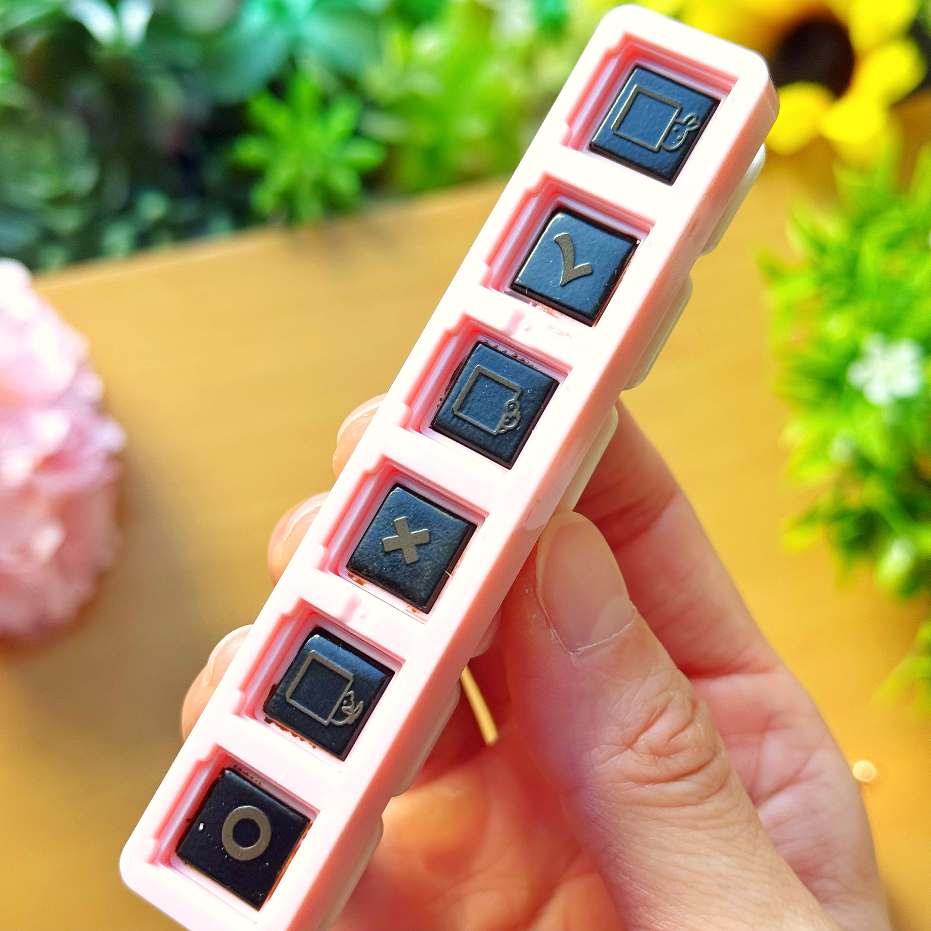 6-in-1 Removable Punch Stamp - Check It Off!