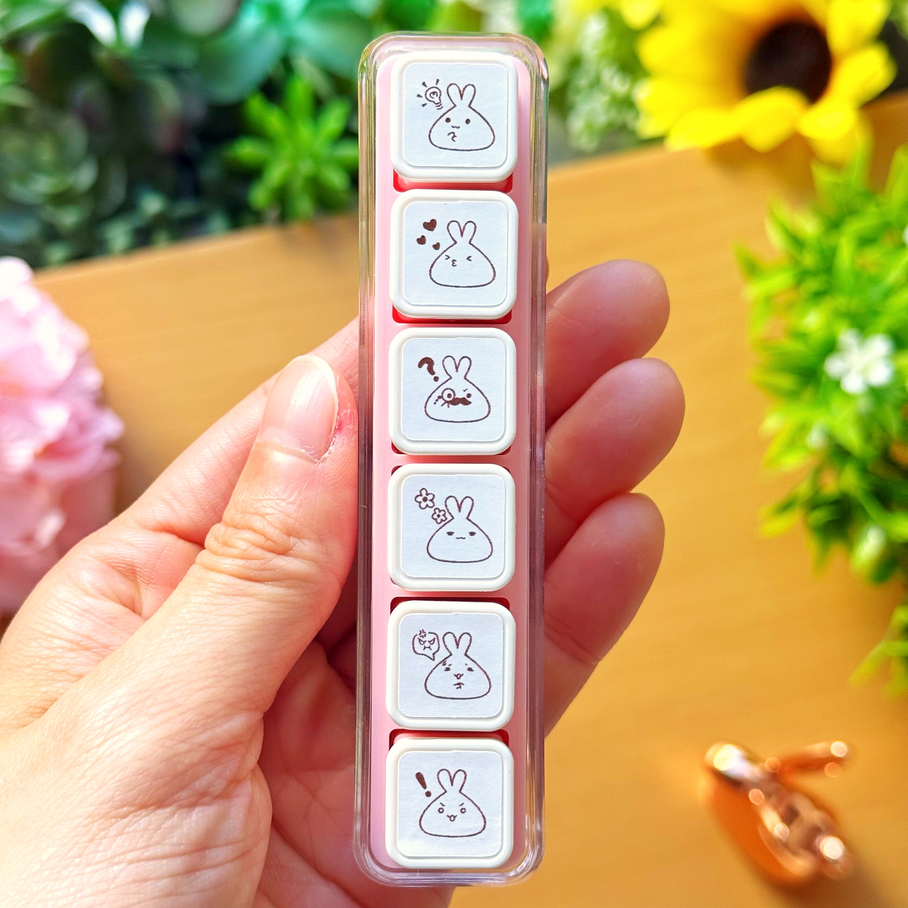 6-in-1 Removable Punch Stamp - Lil' Expressions