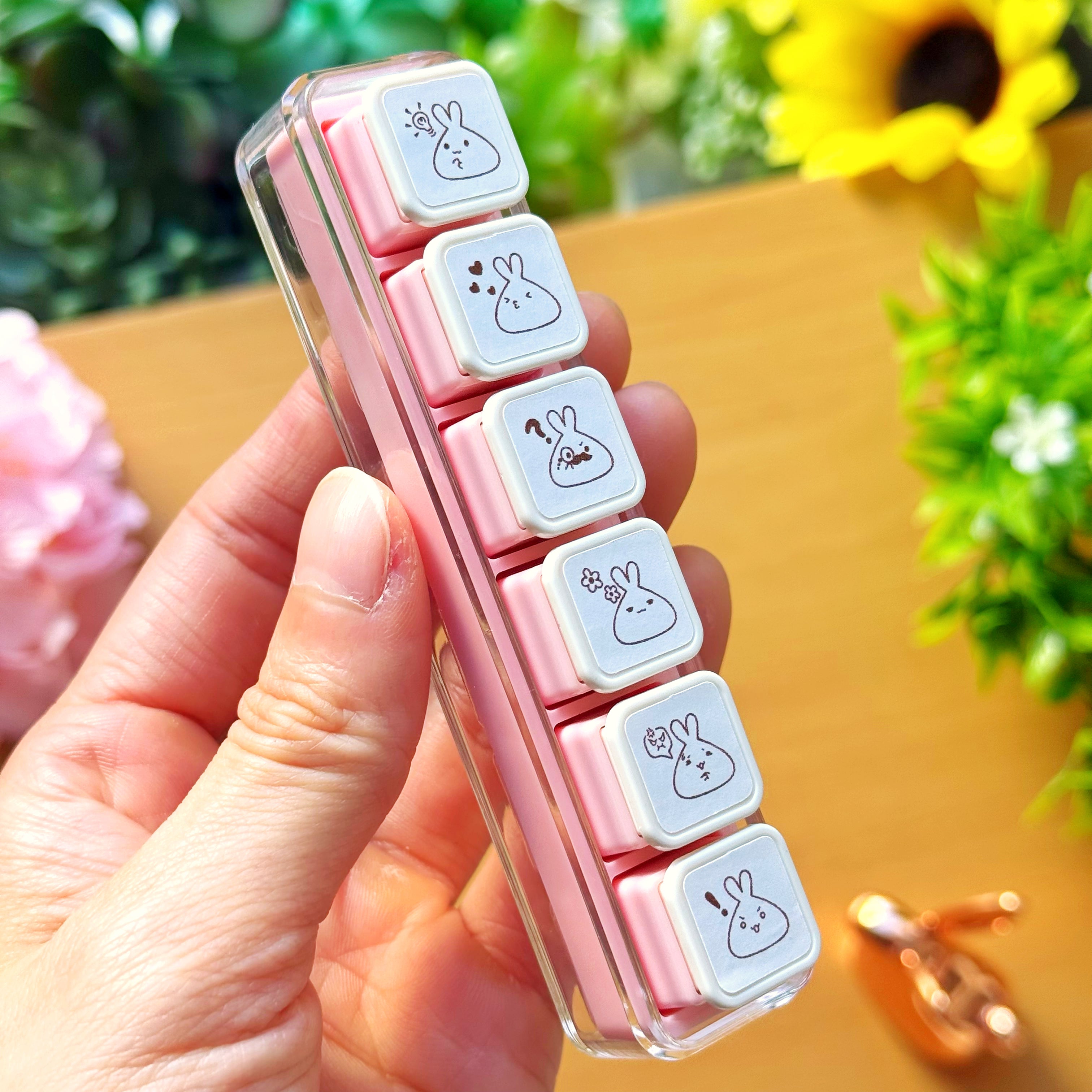 6-in-1 Removable Punch Stamp - Lil' Expressions