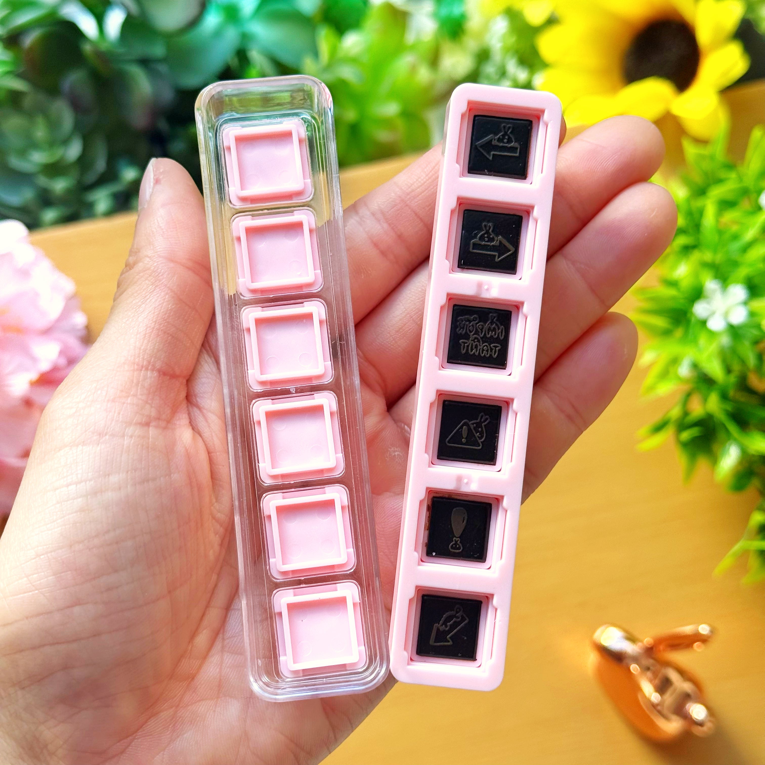 6-in-1 Removable Punch Stamp - Important Reminders