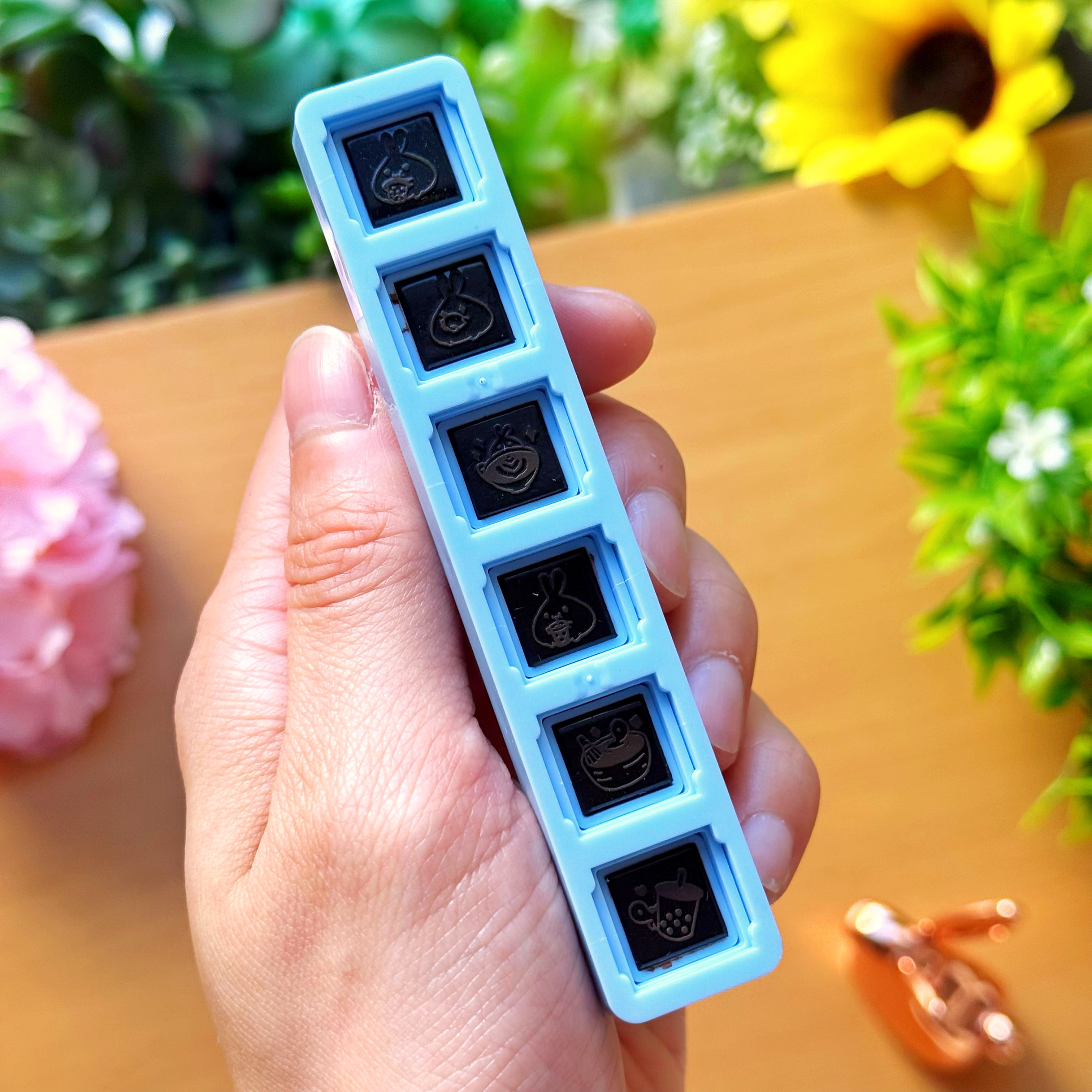 6-in-1 Removable Punch Stamp - Sip Sip Hooray!