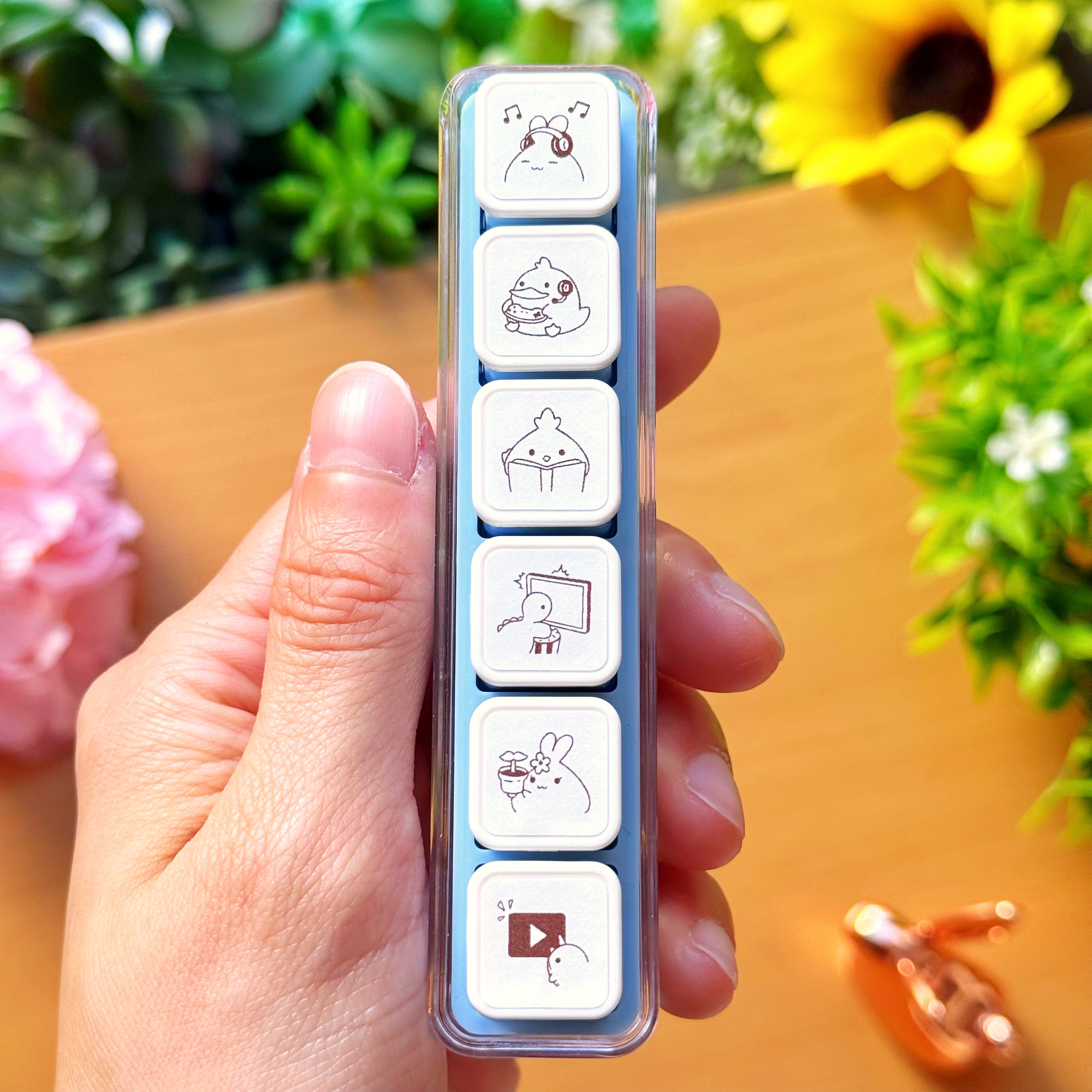 6-in-1 Removable Punch Stamp - Homebody