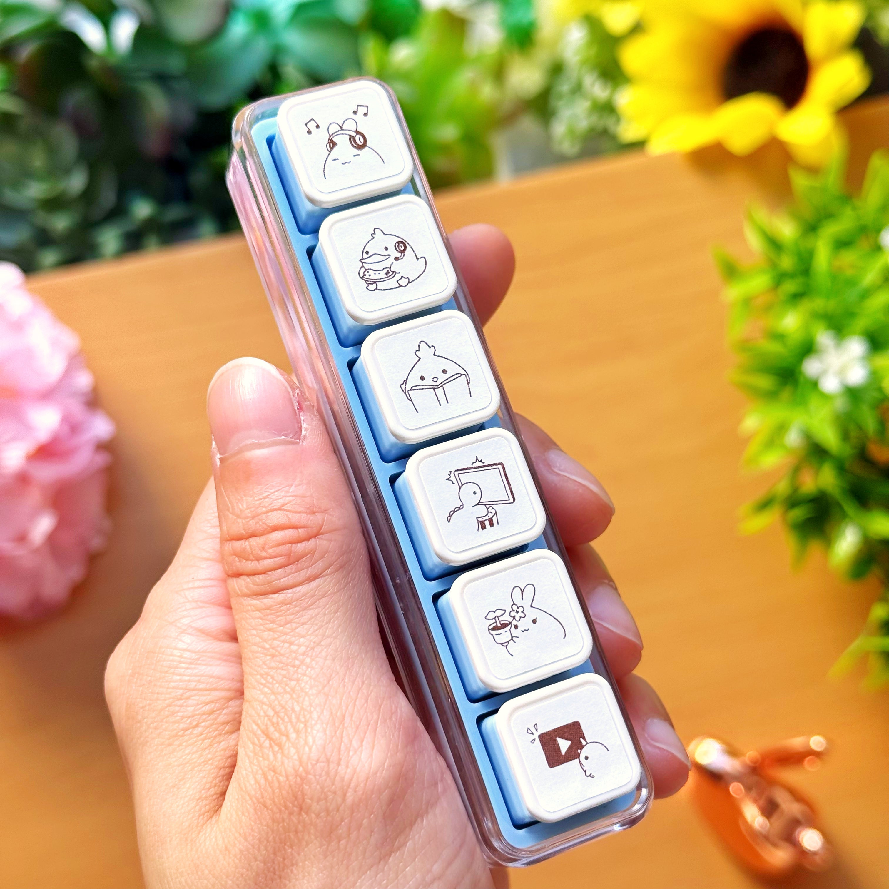 6-in-1 Removable Punch Stamp - Homebody