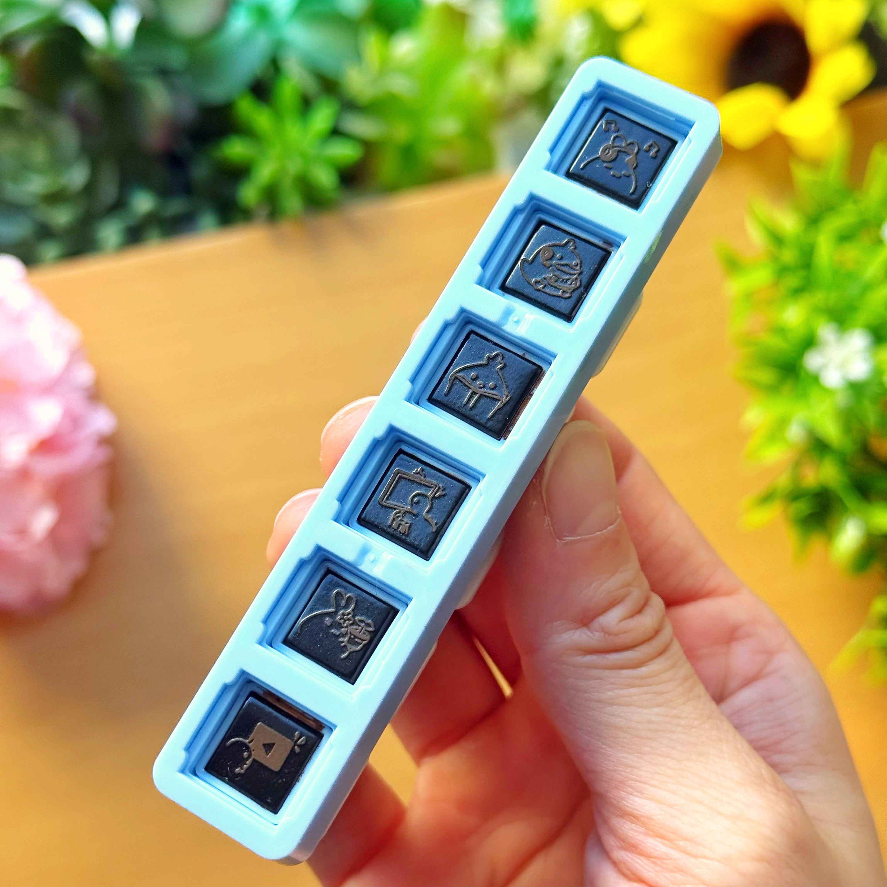 6-in-1 Removable Punch Stamp - Homebody