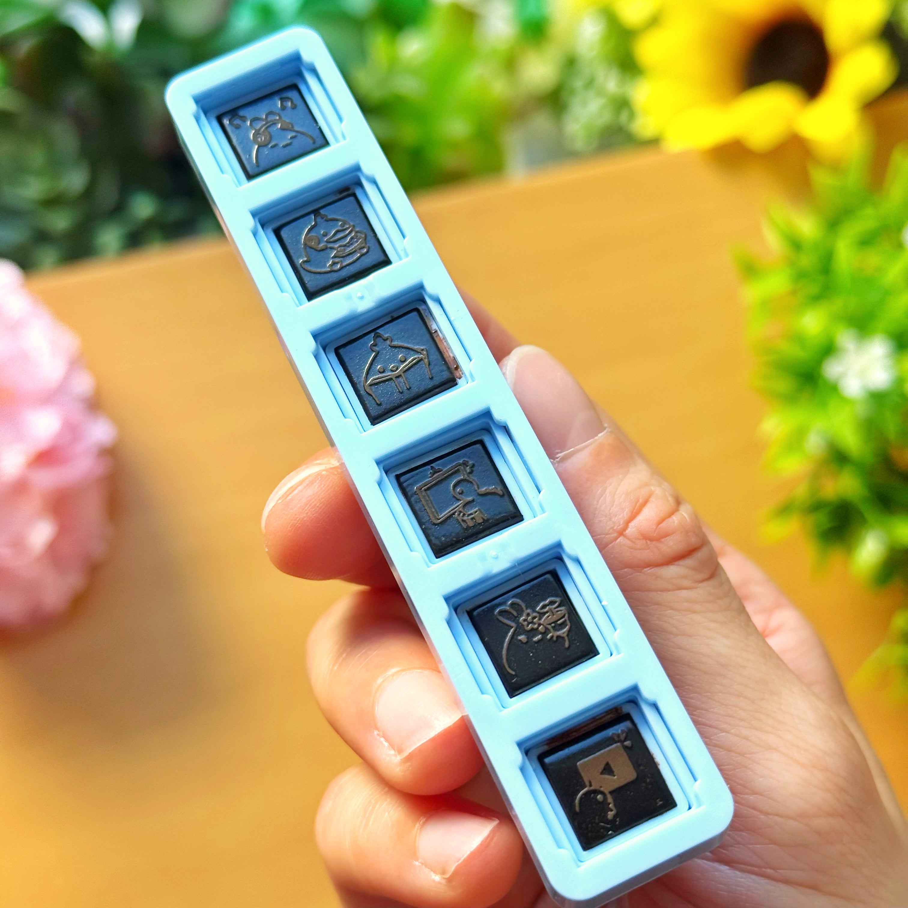 6-in-1 Removable Punch Stamp - Homebody