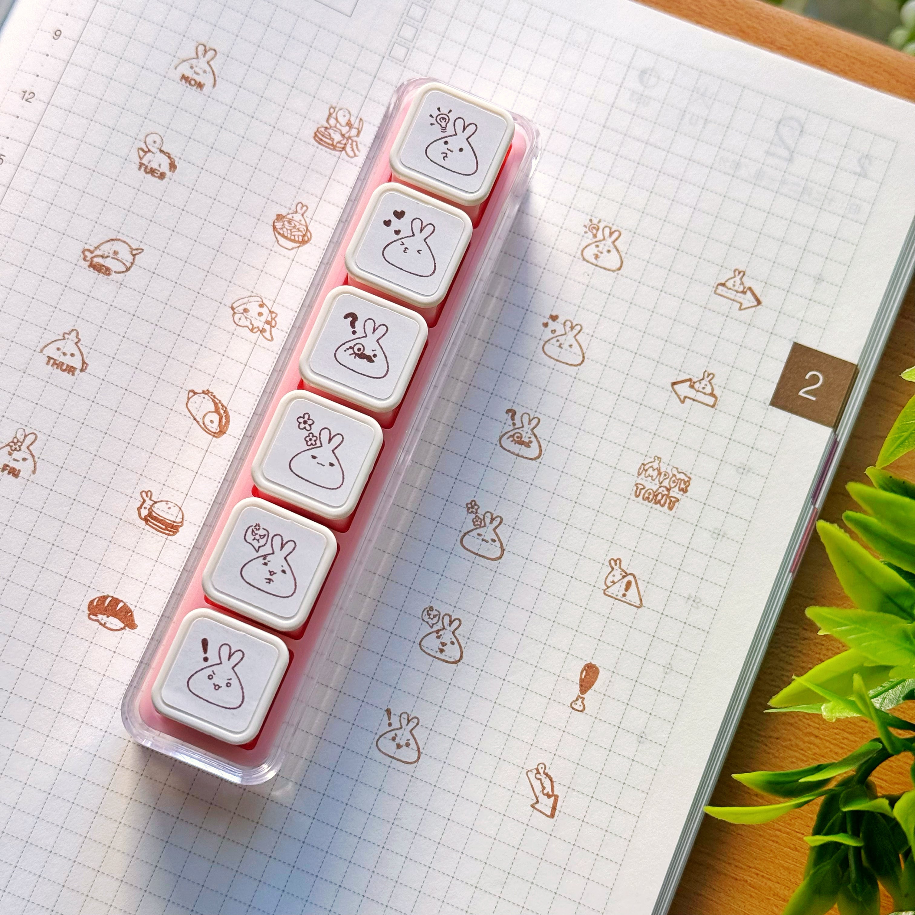 6-in-1 Removable Punch Stamp - Lil' Expressions