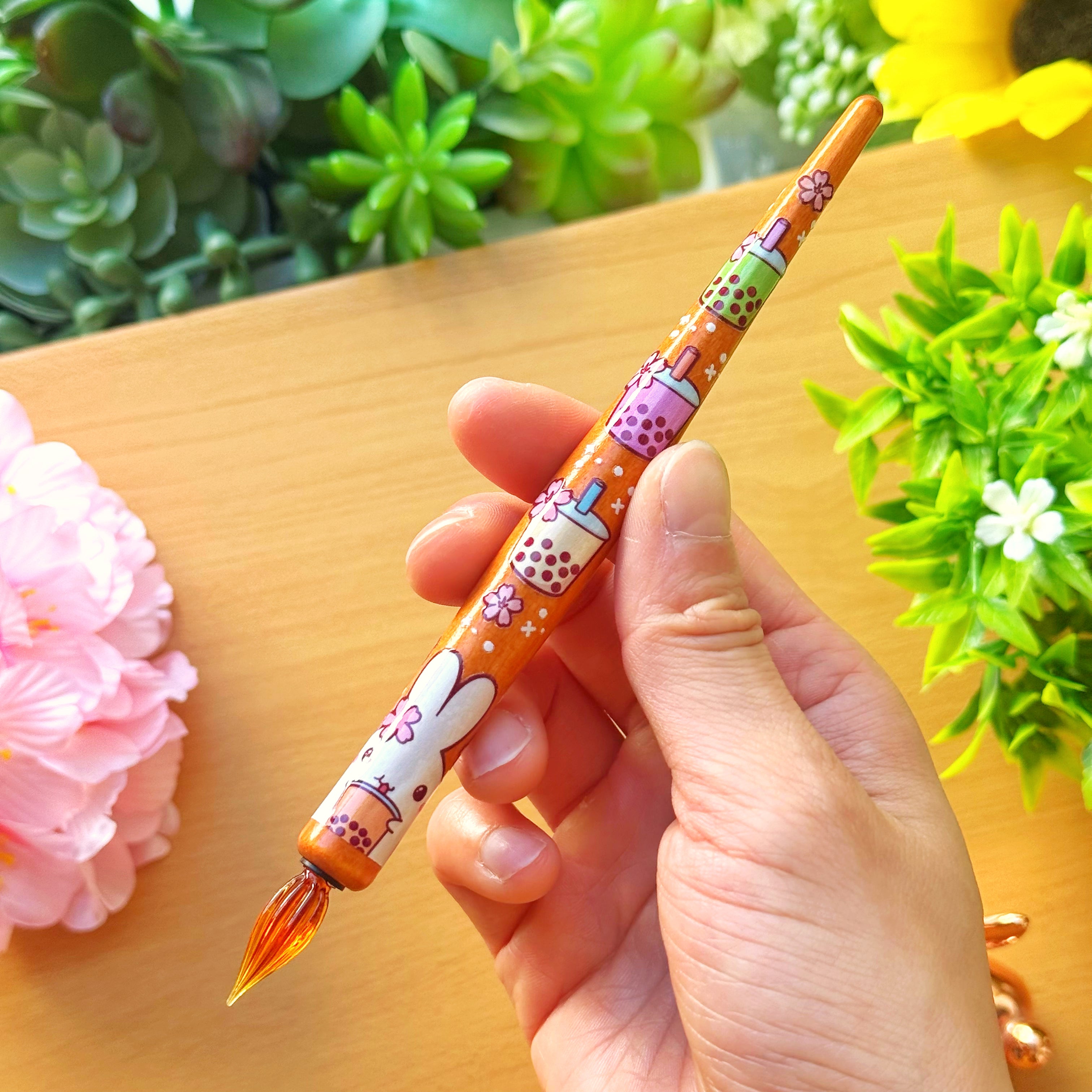 Dip Pen - Lil' Boba Blossoms