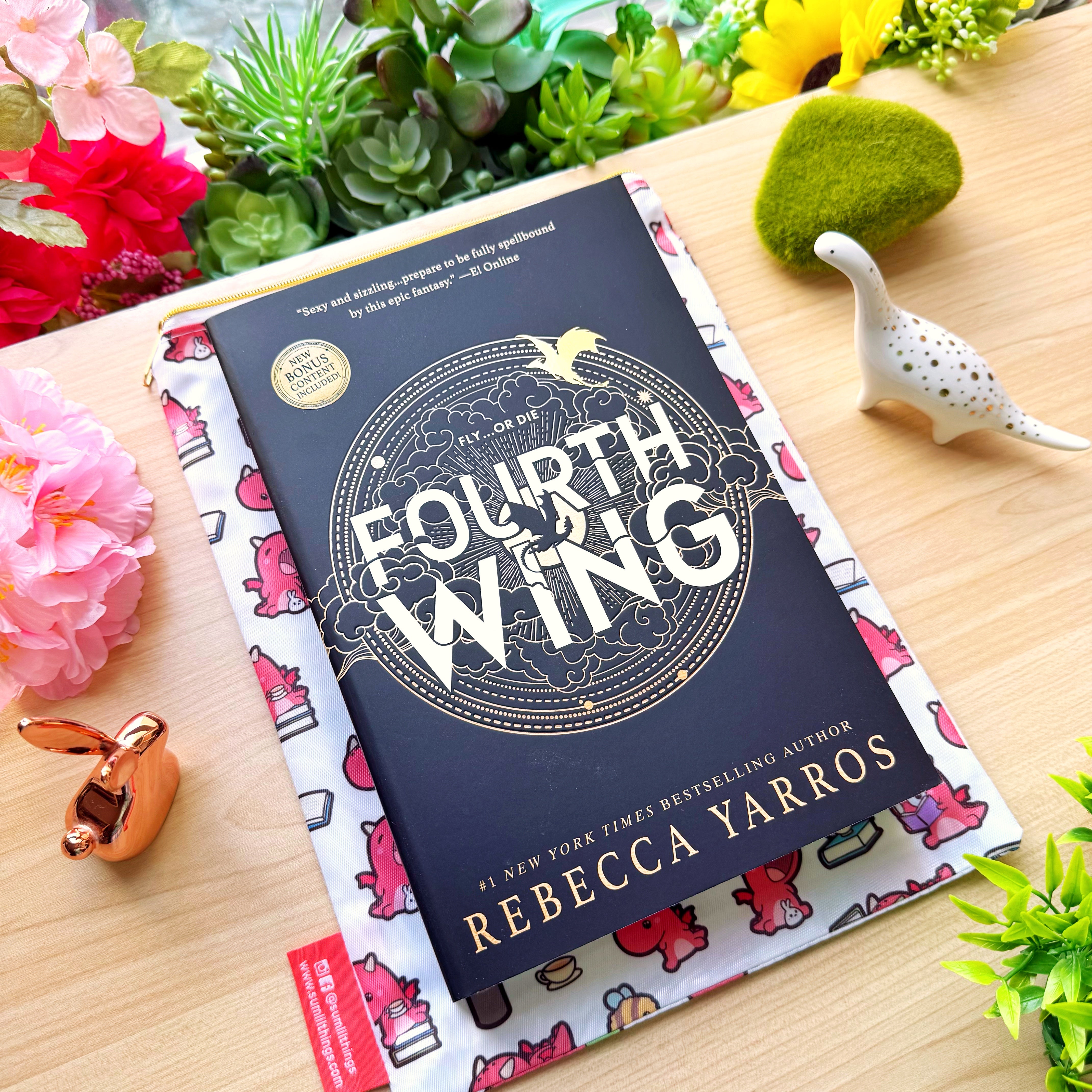 Waterproof Book Pouch - Lil' Dragons