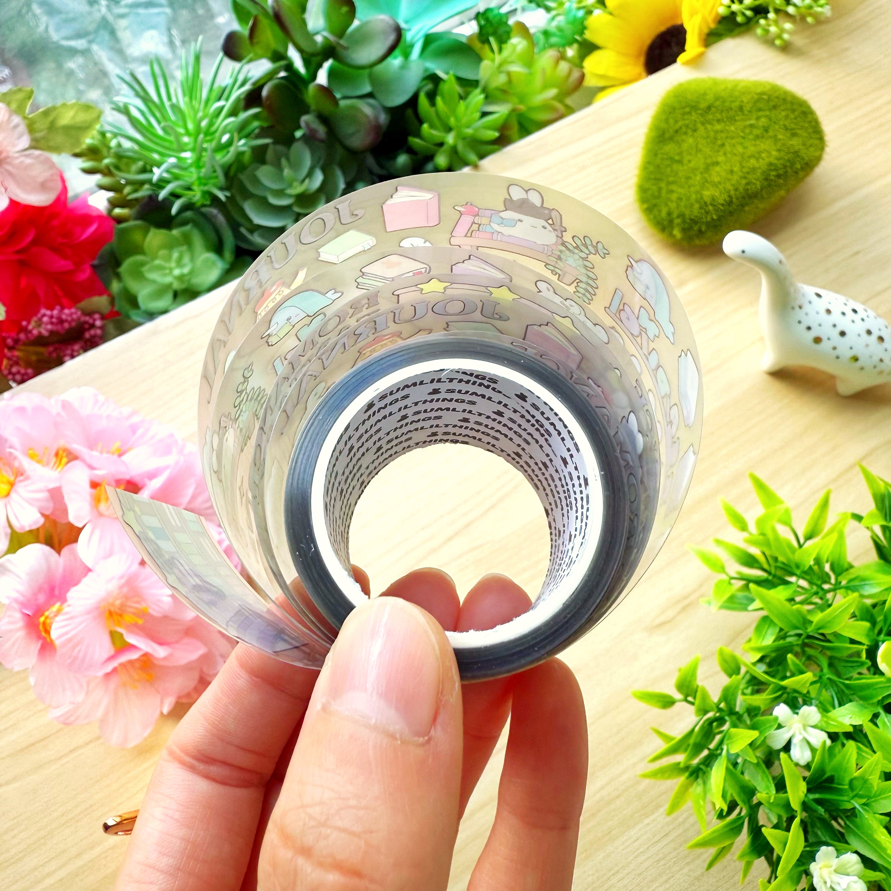 PET Tape - In the Library (UV Printing)