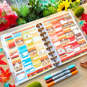 Vertical Kit - Lil' Fox Festival (10 Pages) - Holo Foil