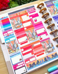 Vertical Kit - Lil' Cyber City (10 Pages) - Holo Gold Foil