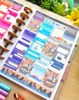 Vertical Kit - Lil' Cyber City (10 Pages) - Holo Gold Foil
