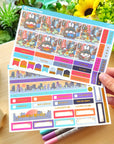 Hobonichi COUSIN - Lil' Cyber City Life - Holo Gold Foil