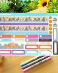 Hobonichi COUSIN - Lil' Cyber City Life - Holo Gold Foil