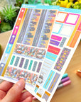 Hobonichi WEEKS - Lil' Cyber City Life - Holo Gold Foil