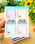 Decorative Kit - Lil' Cyber City Life (10 Pages) - Holo Gold Foil