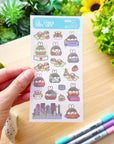 Washi Sticker - Lil' Cyber City Life