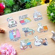Vinyl Sticker - Lil' Office Life (Set of 8)