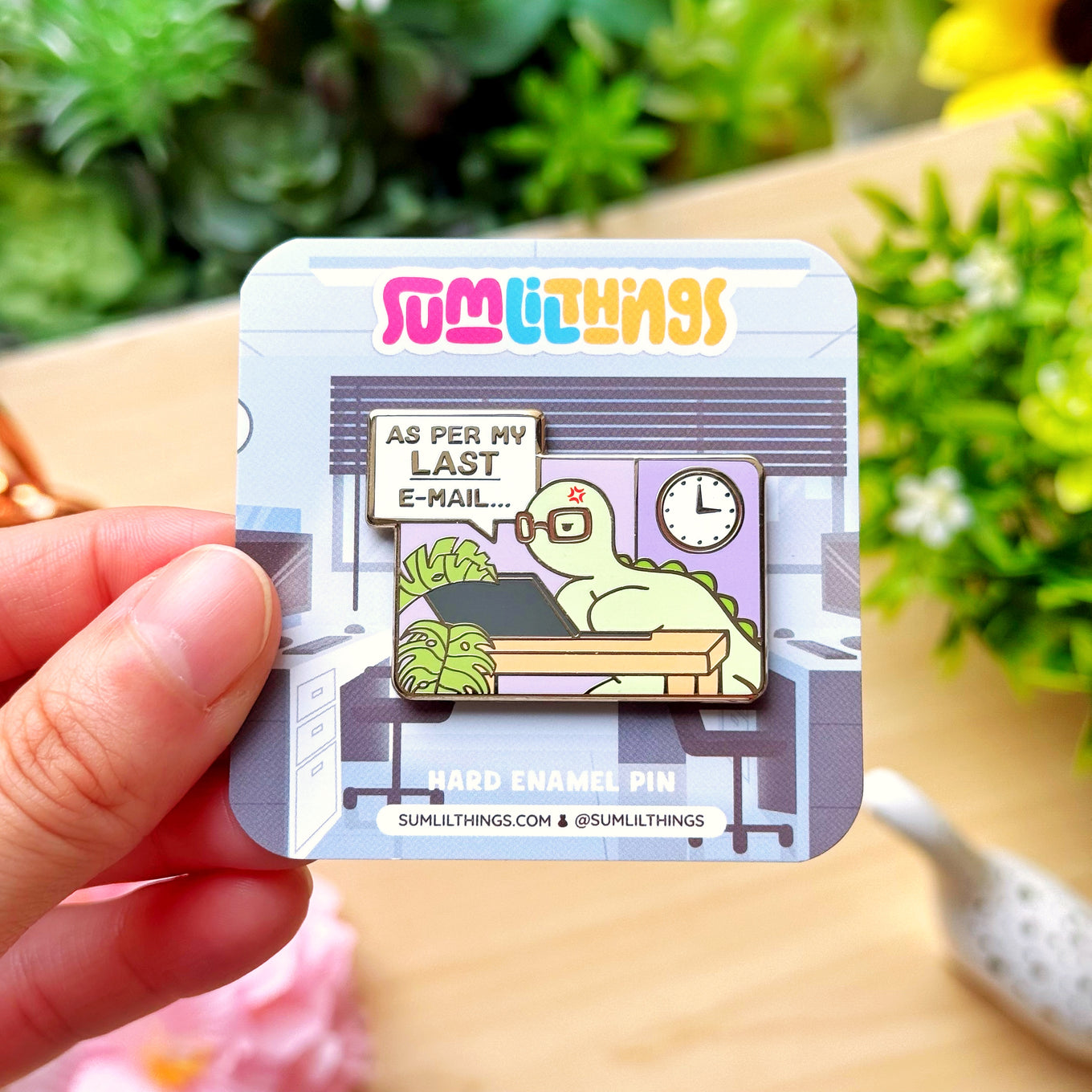 Enamel Pin - Passive Aggressive Email