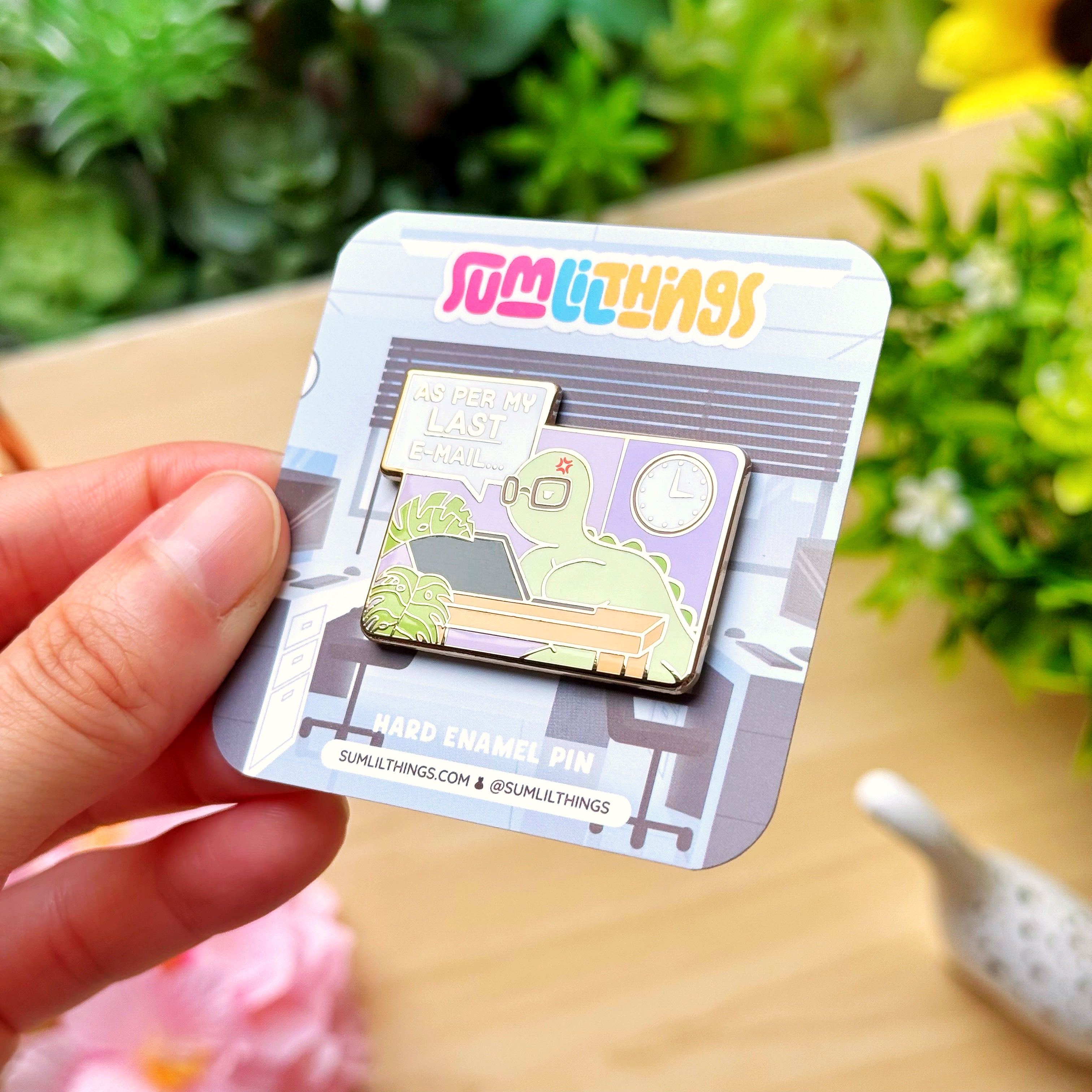 Enamel Pin - Passive Aggressive Email