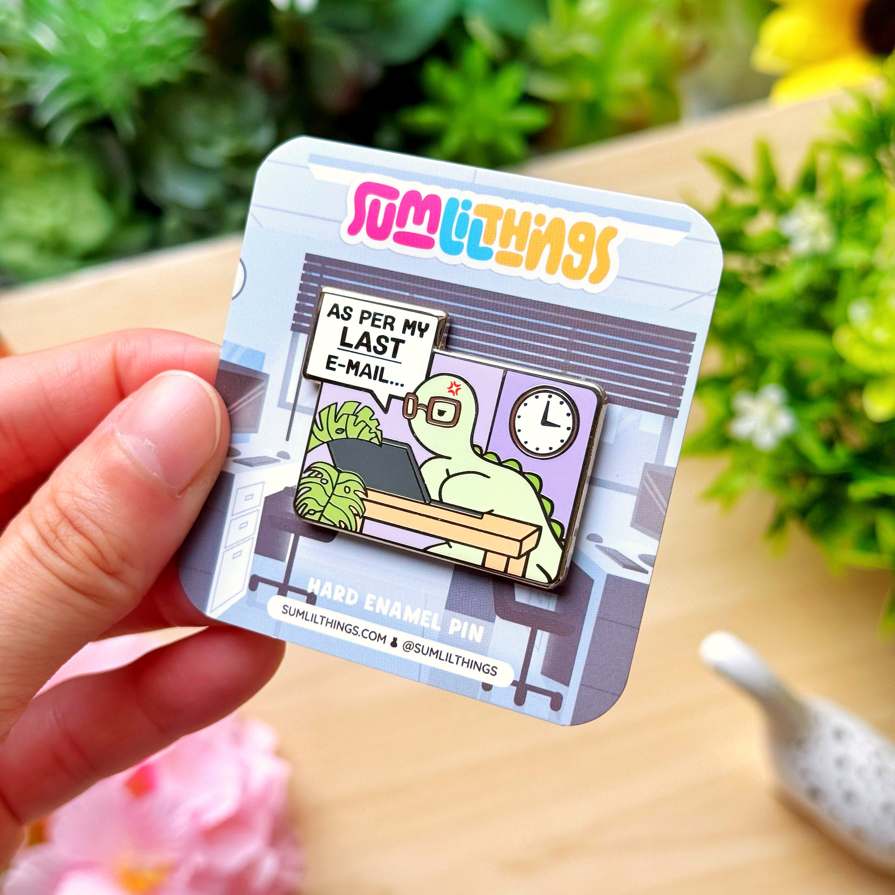 Enamel Pin - Passive Aggressive Email